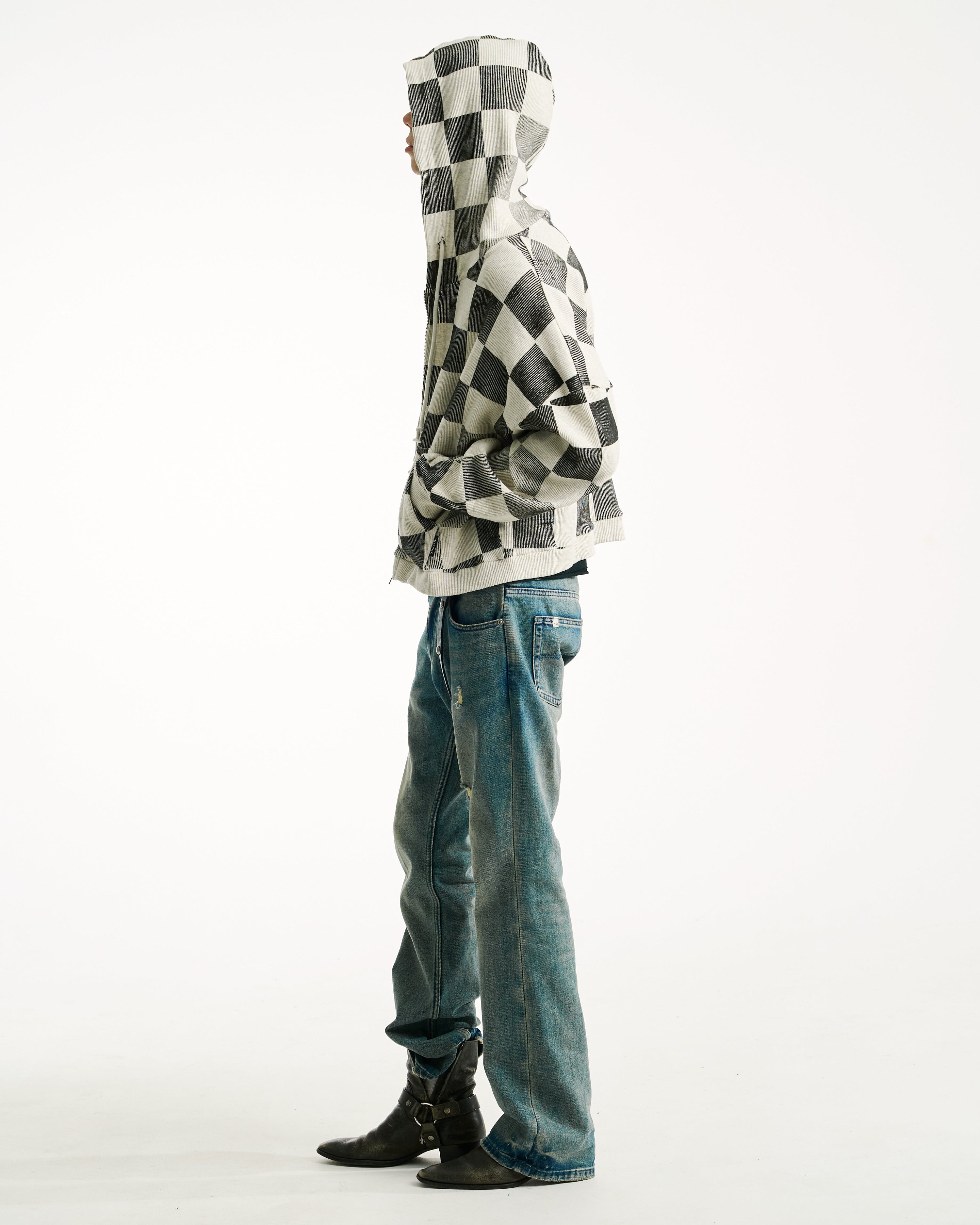 BAGGY THERMAL ZIP UP [CHESS]
