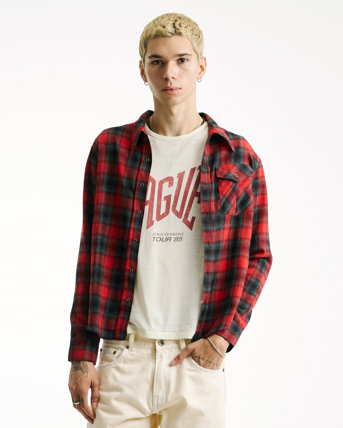 BEATNIK FLANNEL [CLASSIC RED]