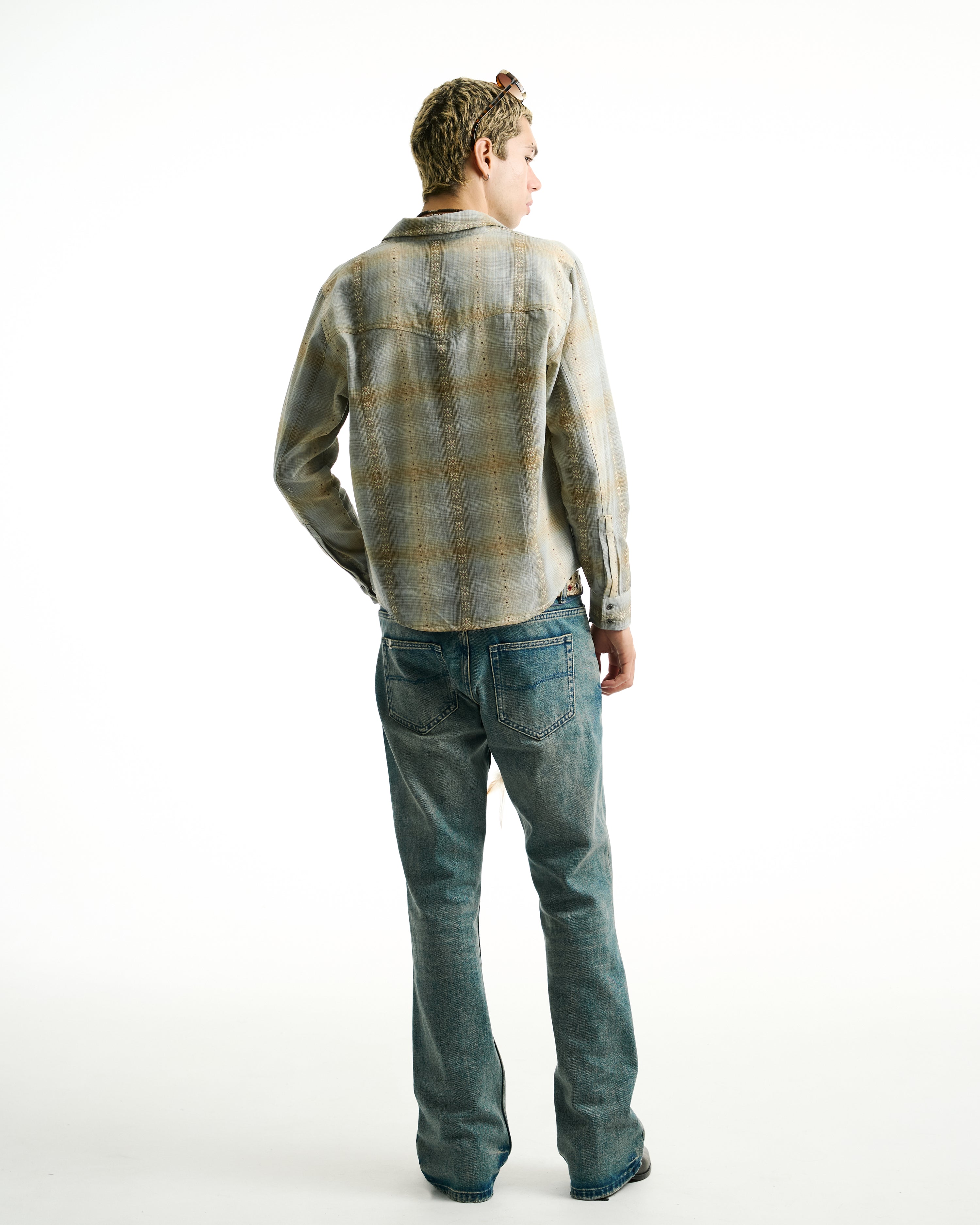 FLOWER CHILD FLANNEL [MINT]