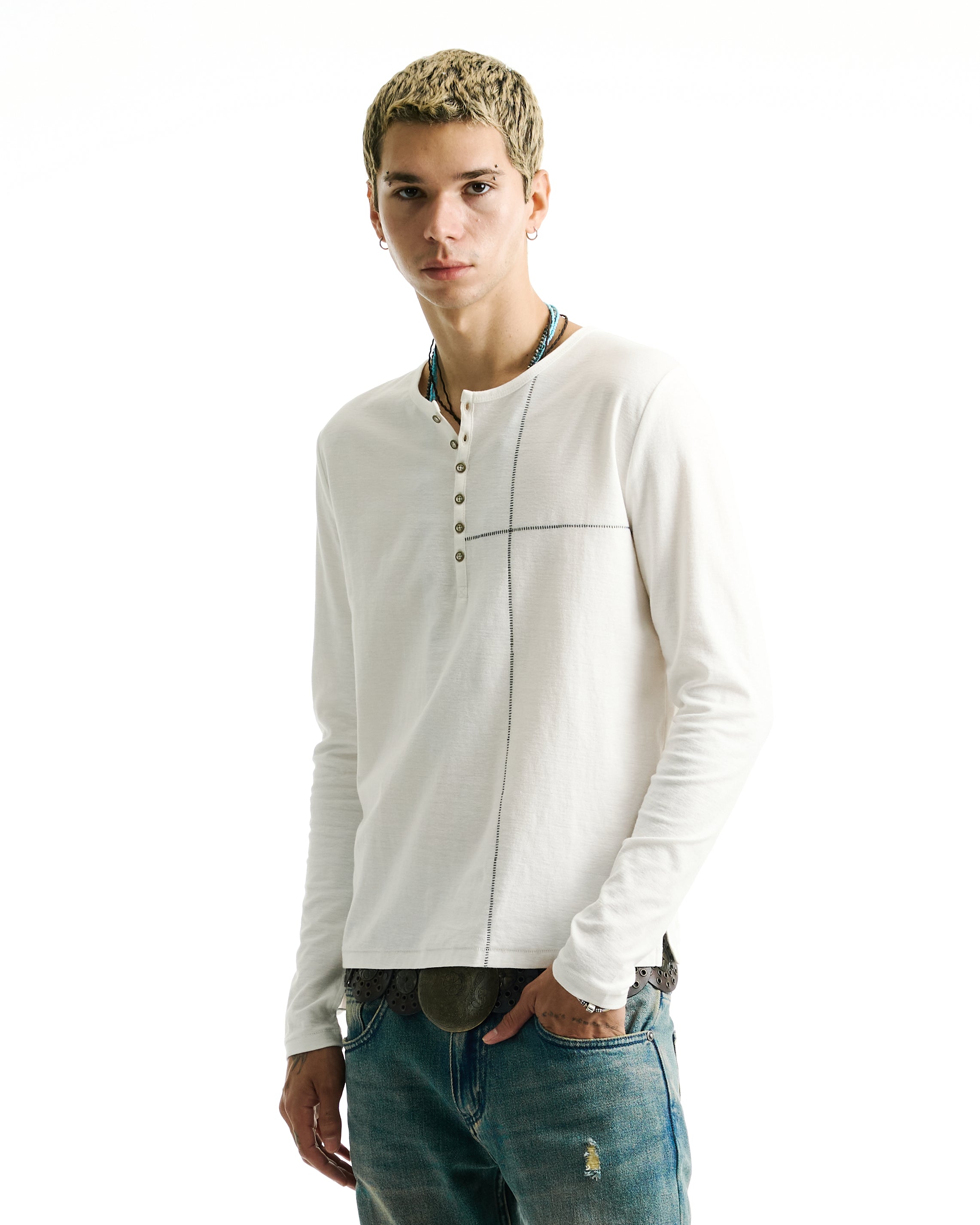 CROSS STITCH HENLEY