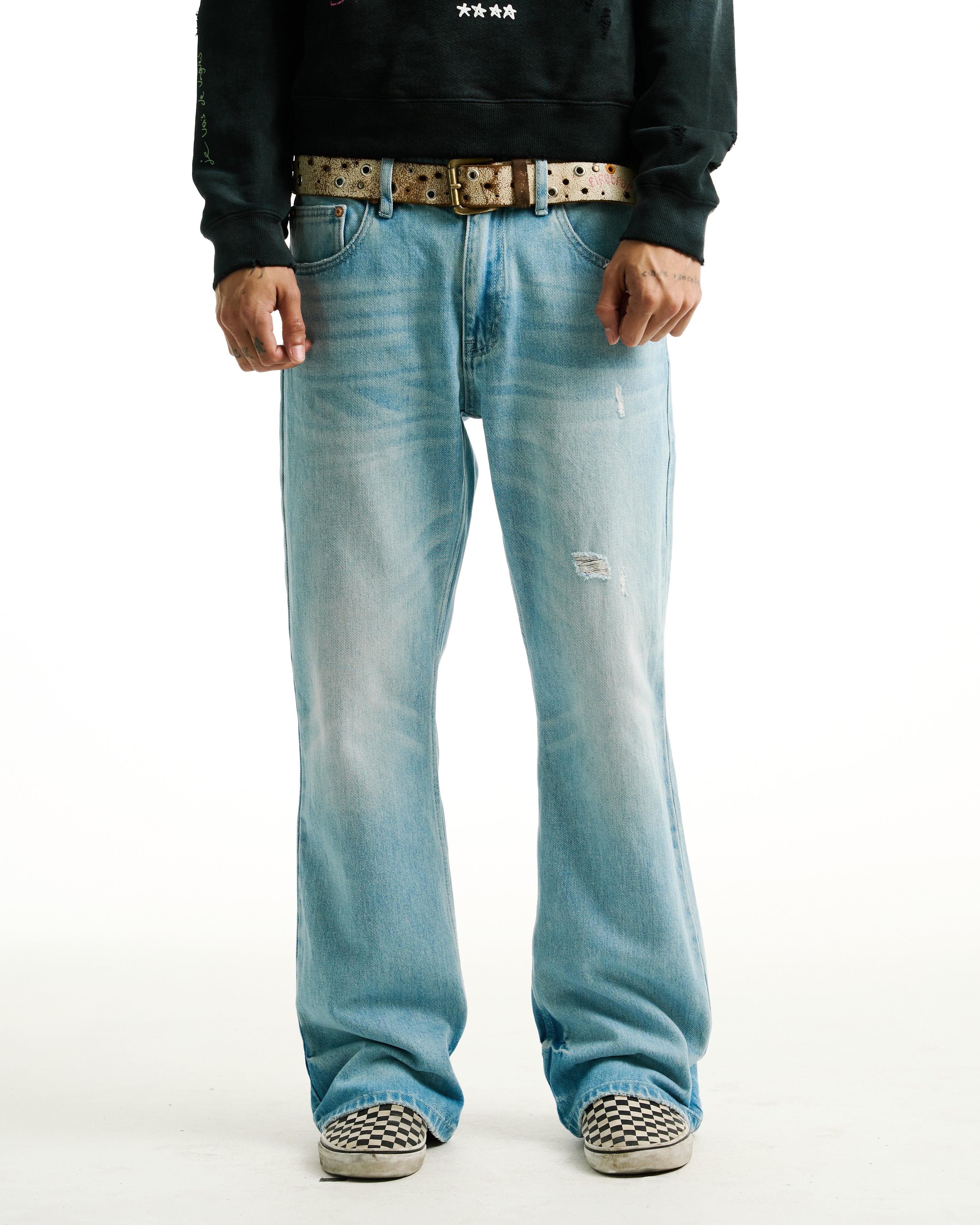 CIGARETTE BOOTCUT DENIM [COAST]