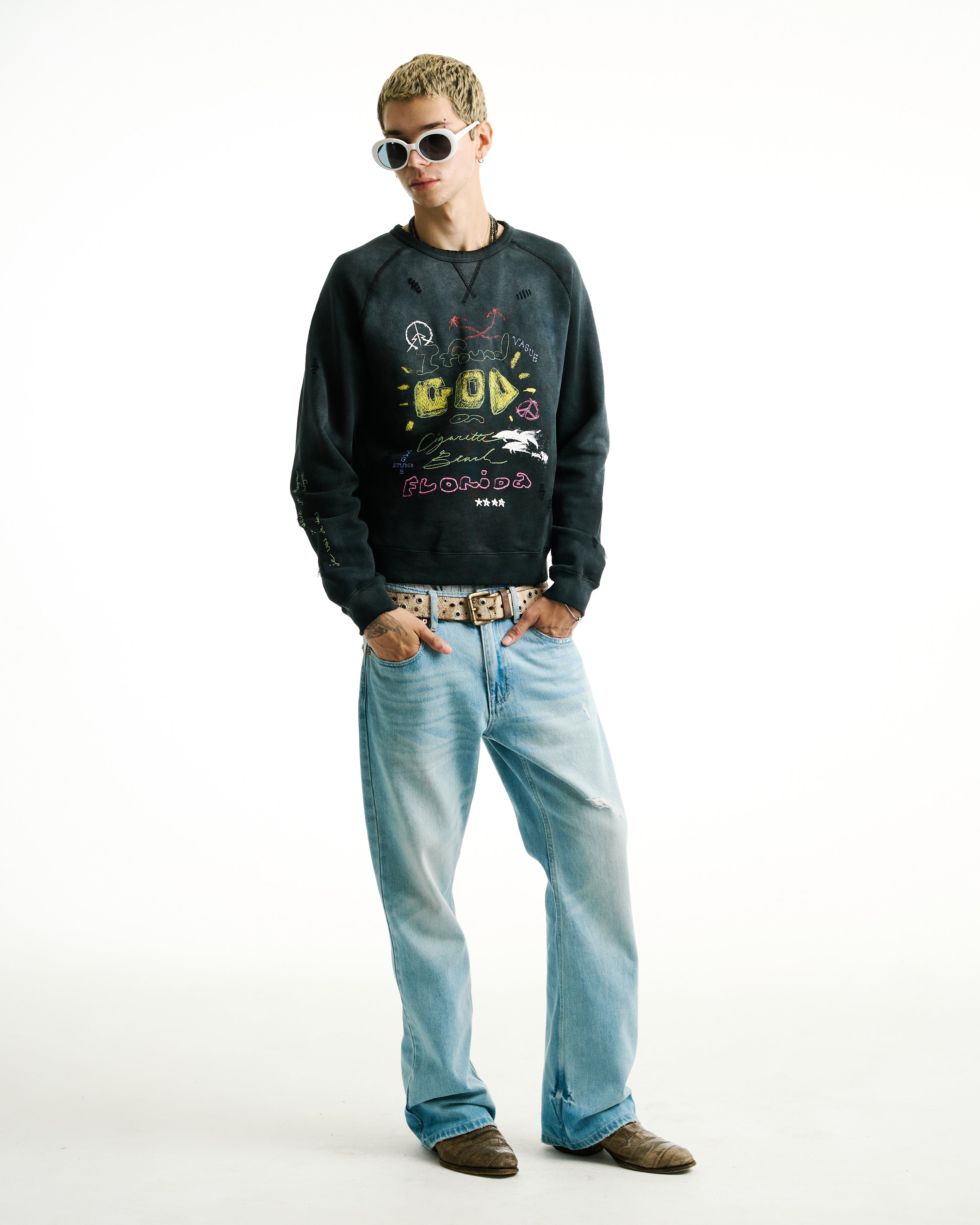 CIGARETTE BOOTCUT DENIM [COAST]