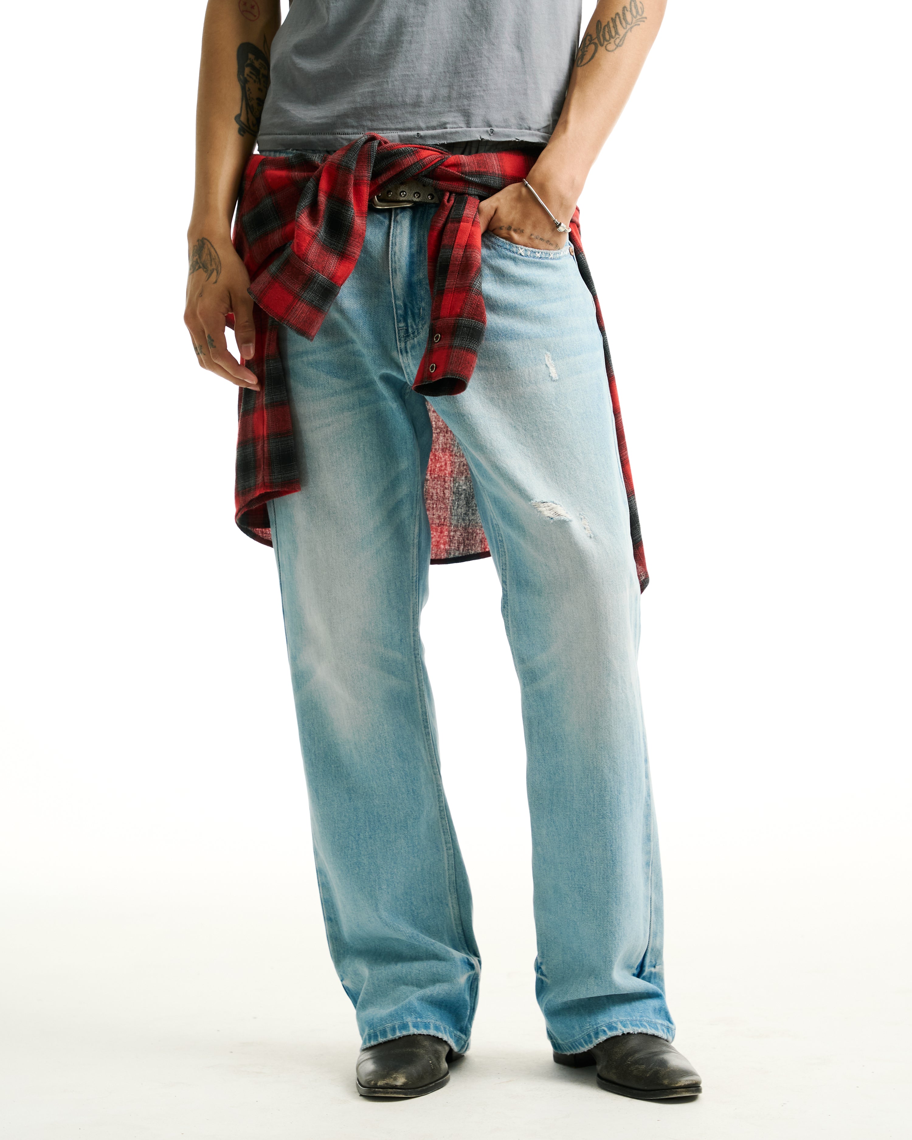 CIGARETTE BOOTCUT DENIM [COAST]