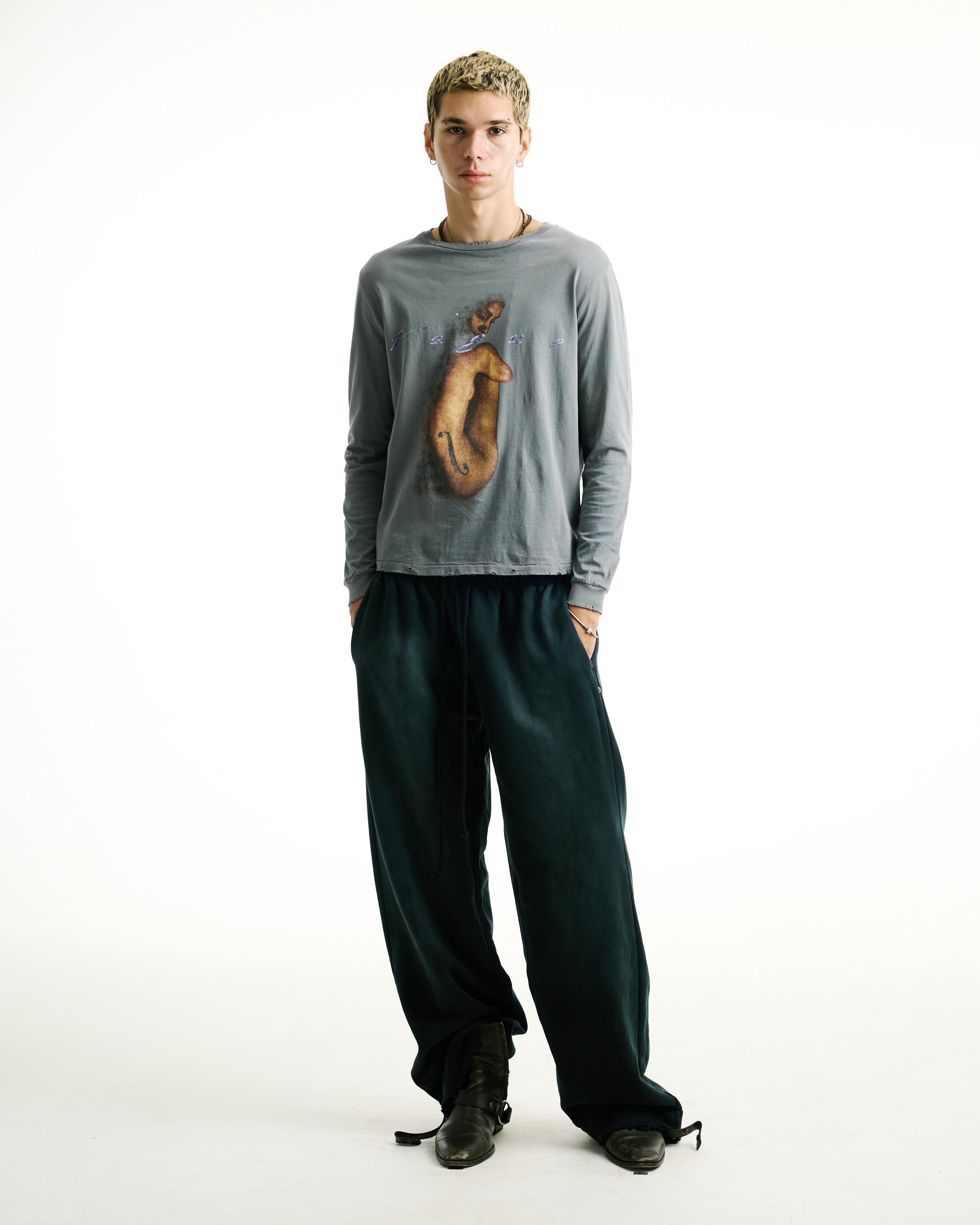 ARIA LONGSLEEVE [SUNBEAT GREY]