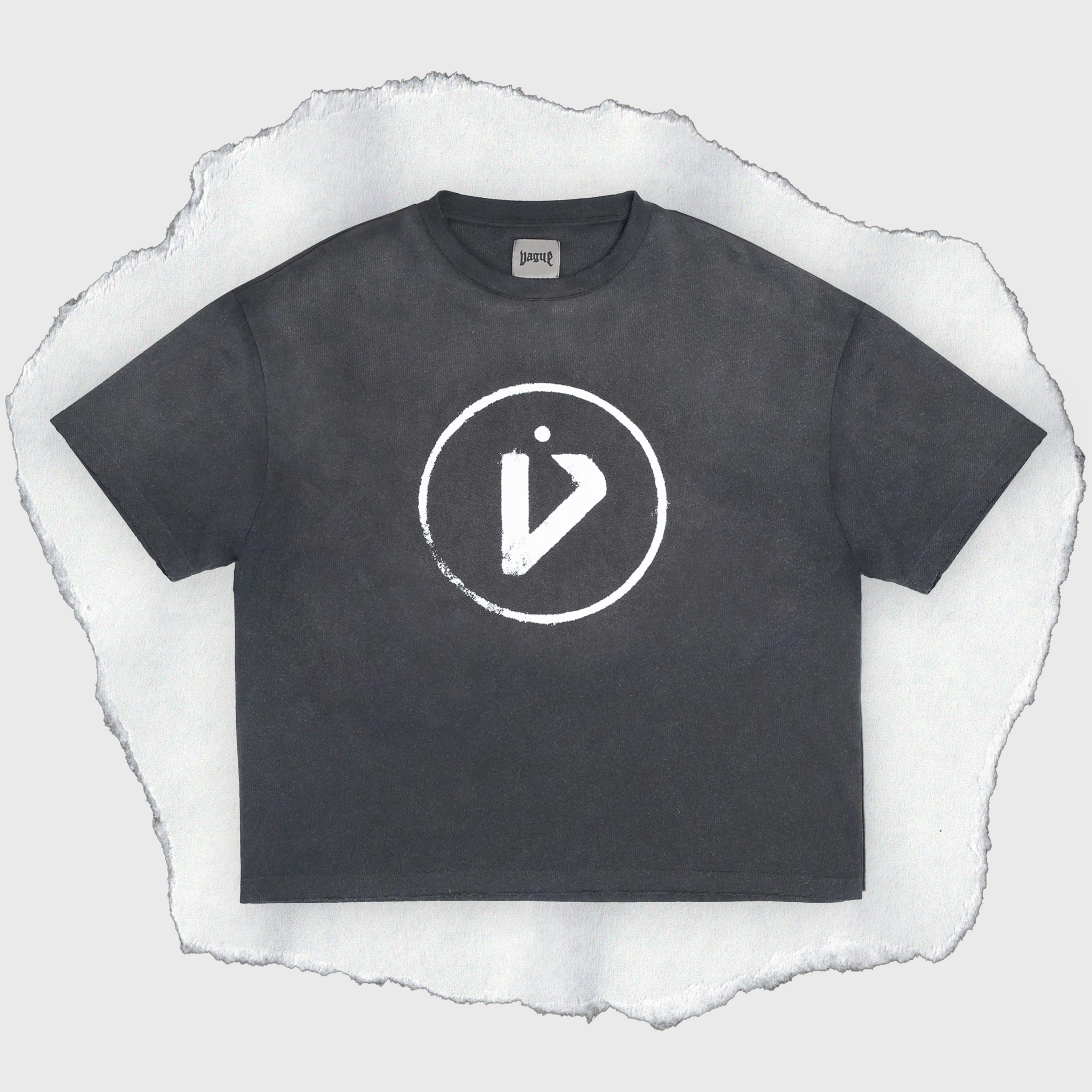 ALT-V TEE [VINTAGE BLACK]