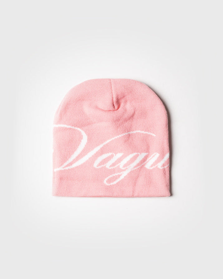 CALLIGRAPHY BEANIE [PINK]