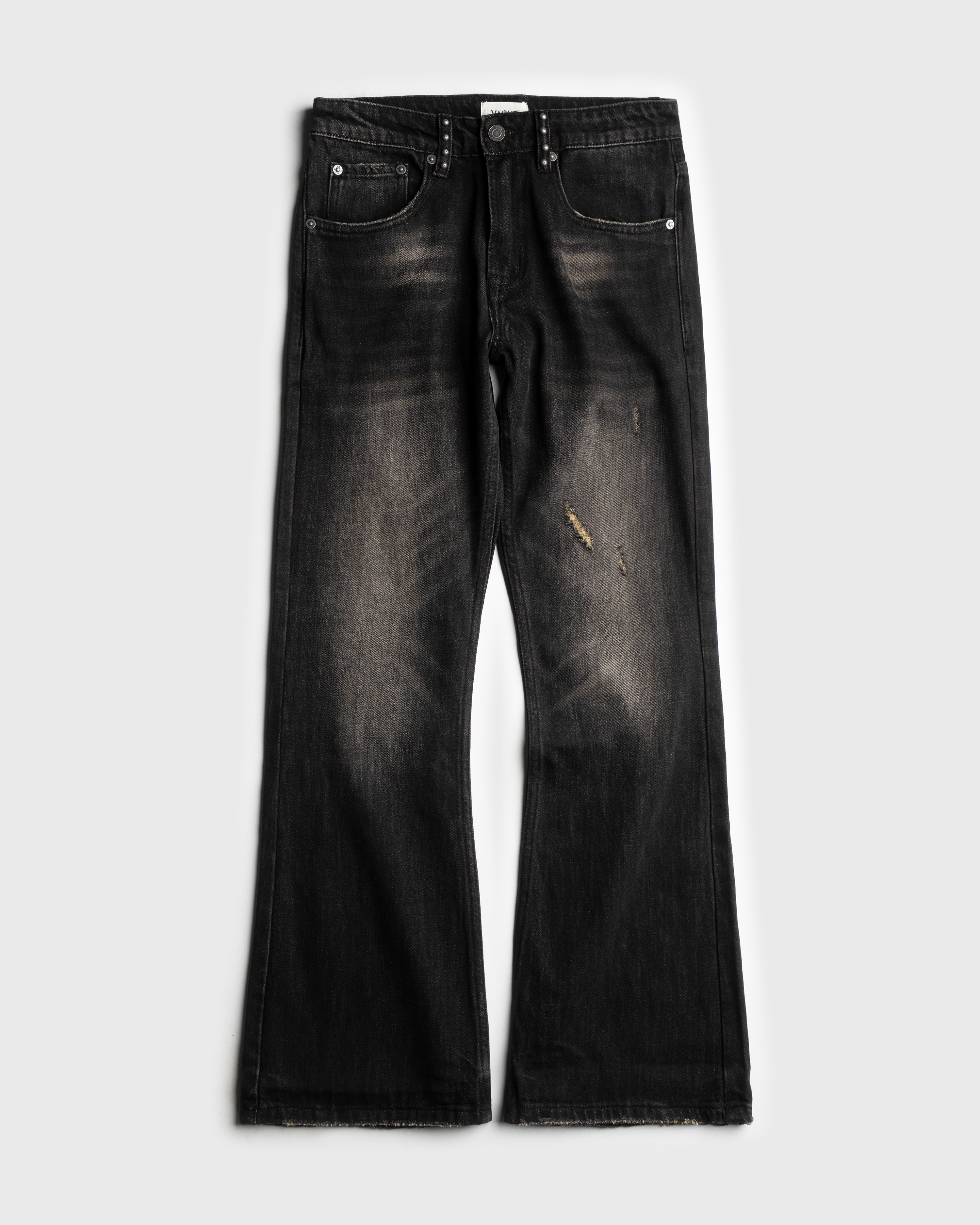 CIGARETTE BOOTCUT DENIM [ASPHALT]