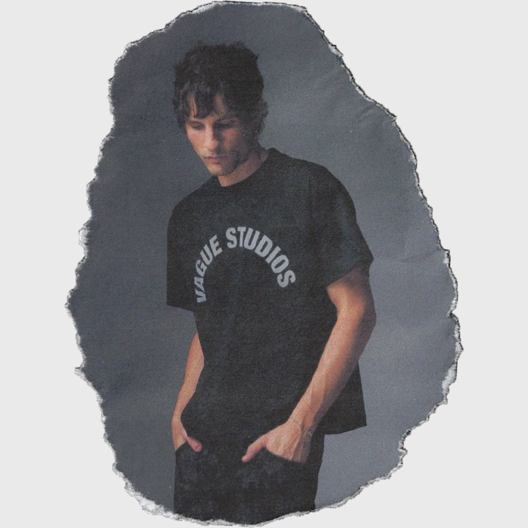 COLLEGIATE TEE [BLACK]