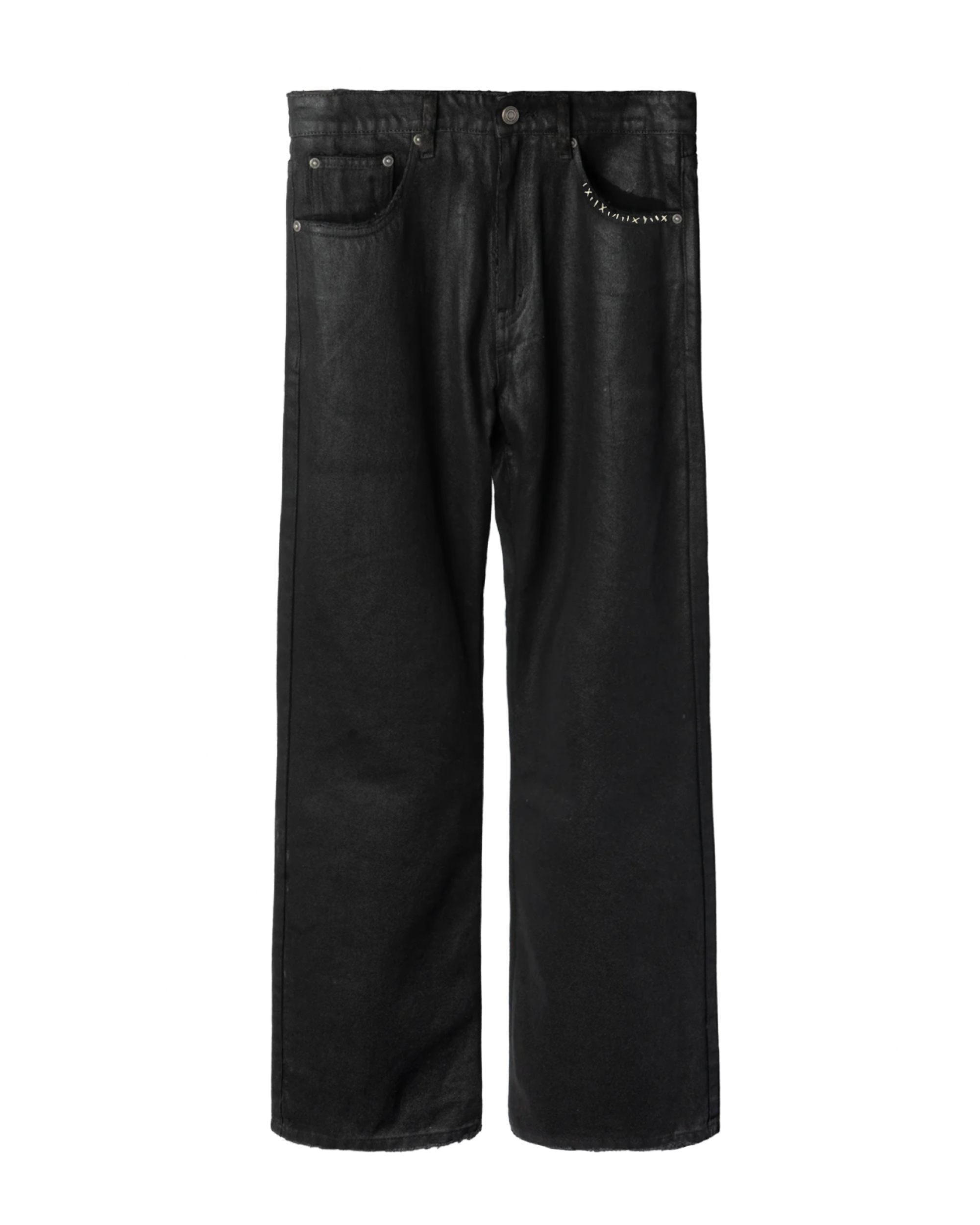 STUDIO DENIM [WAXED BLACK]