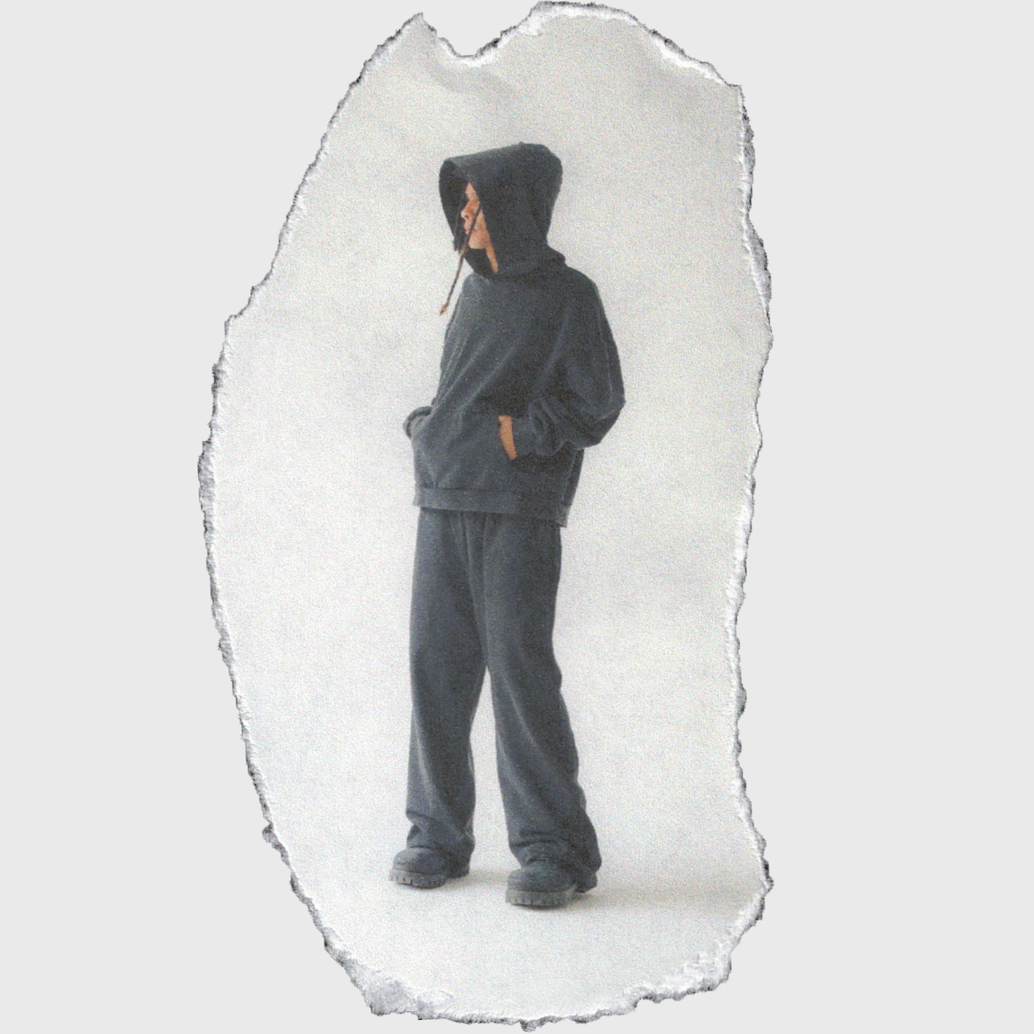 BLANK HOODIE [BLACK]