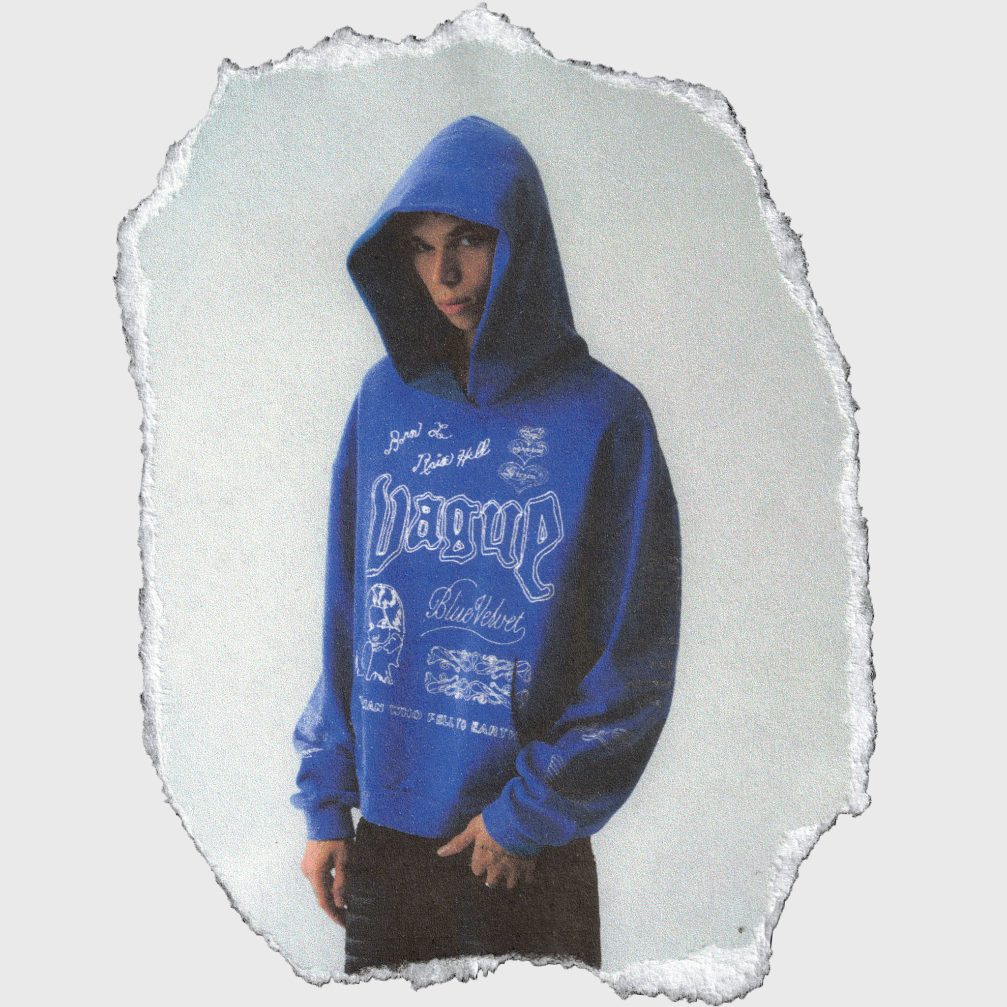 SKIN DEEP HOODIE [BLUE]