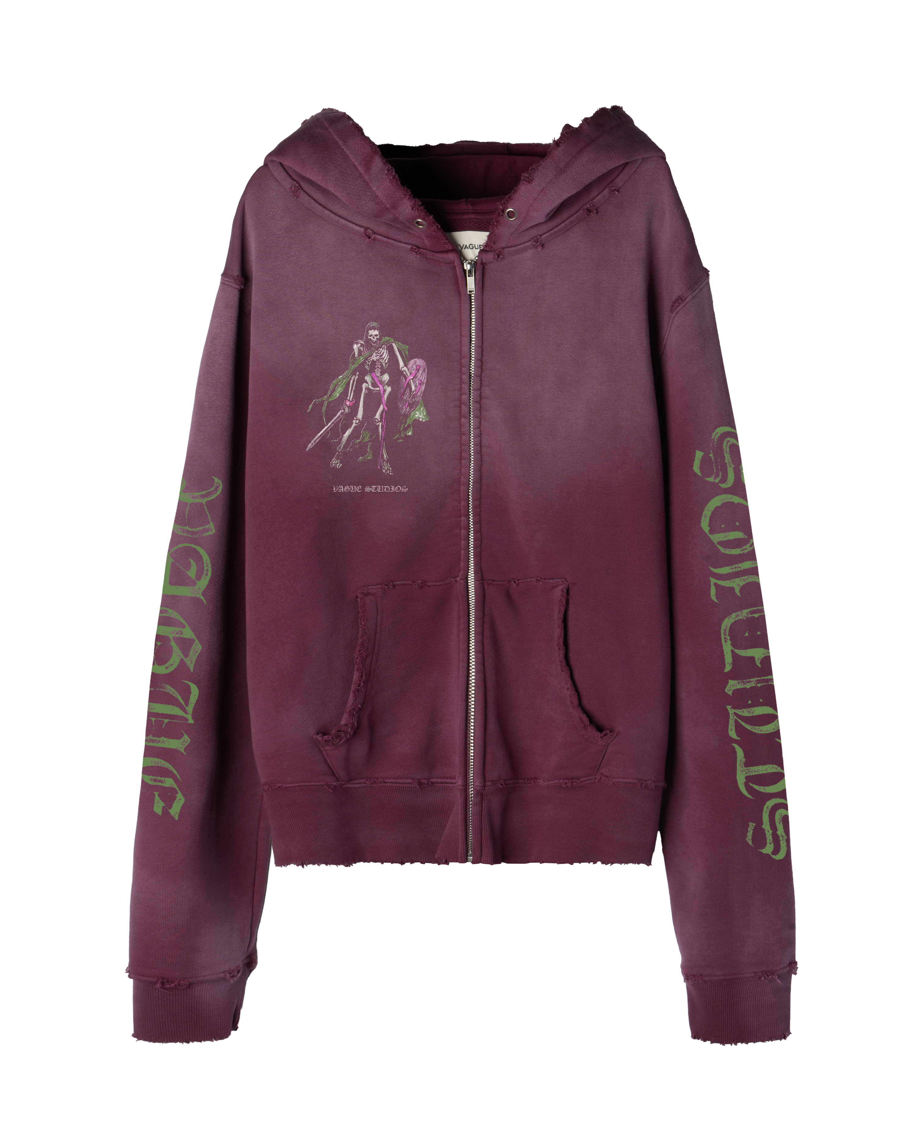 BONES ZIP UP [SUNBEAT PLUM]