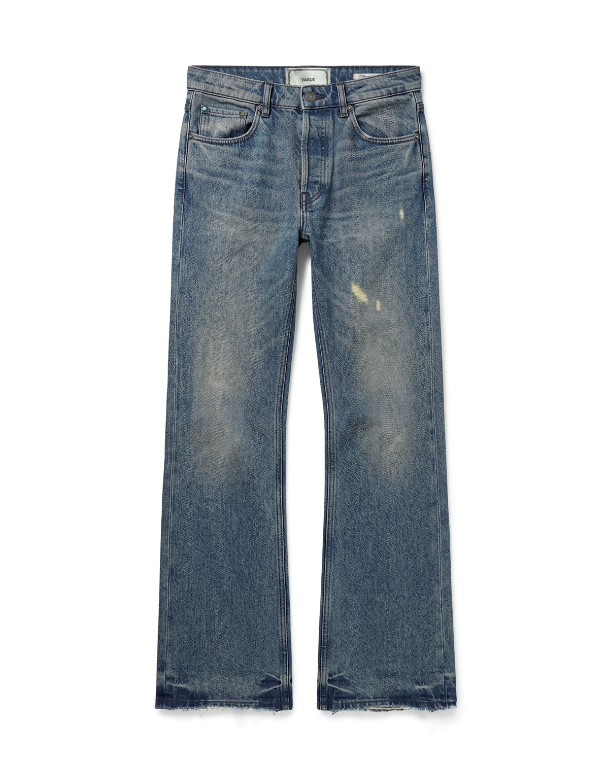 CIGARETTE BOOTCUT DENIM [BRUISED]