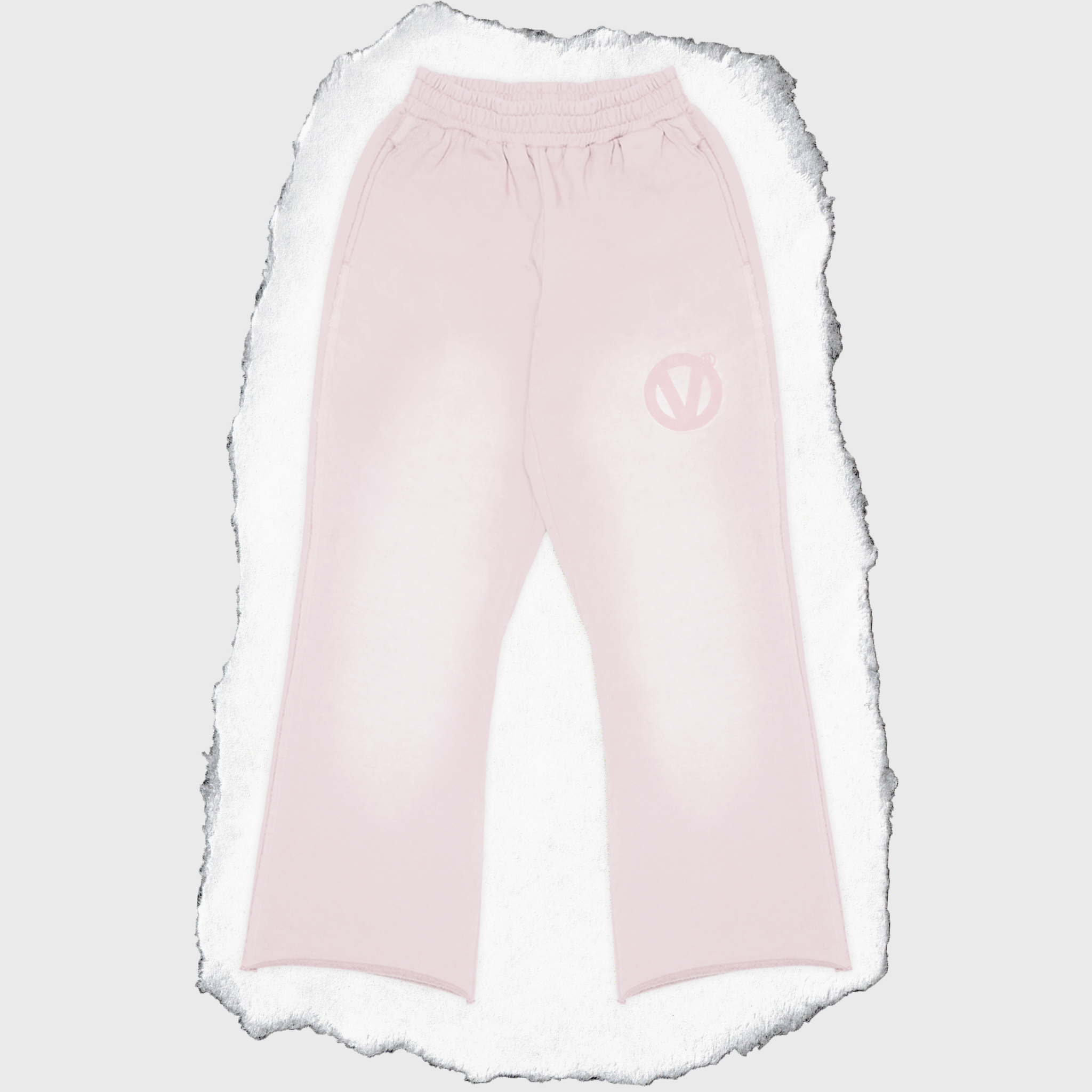 DECONSTRUCTED ESSENTIALS SWEATPANTS [BUBBLEGUM]
