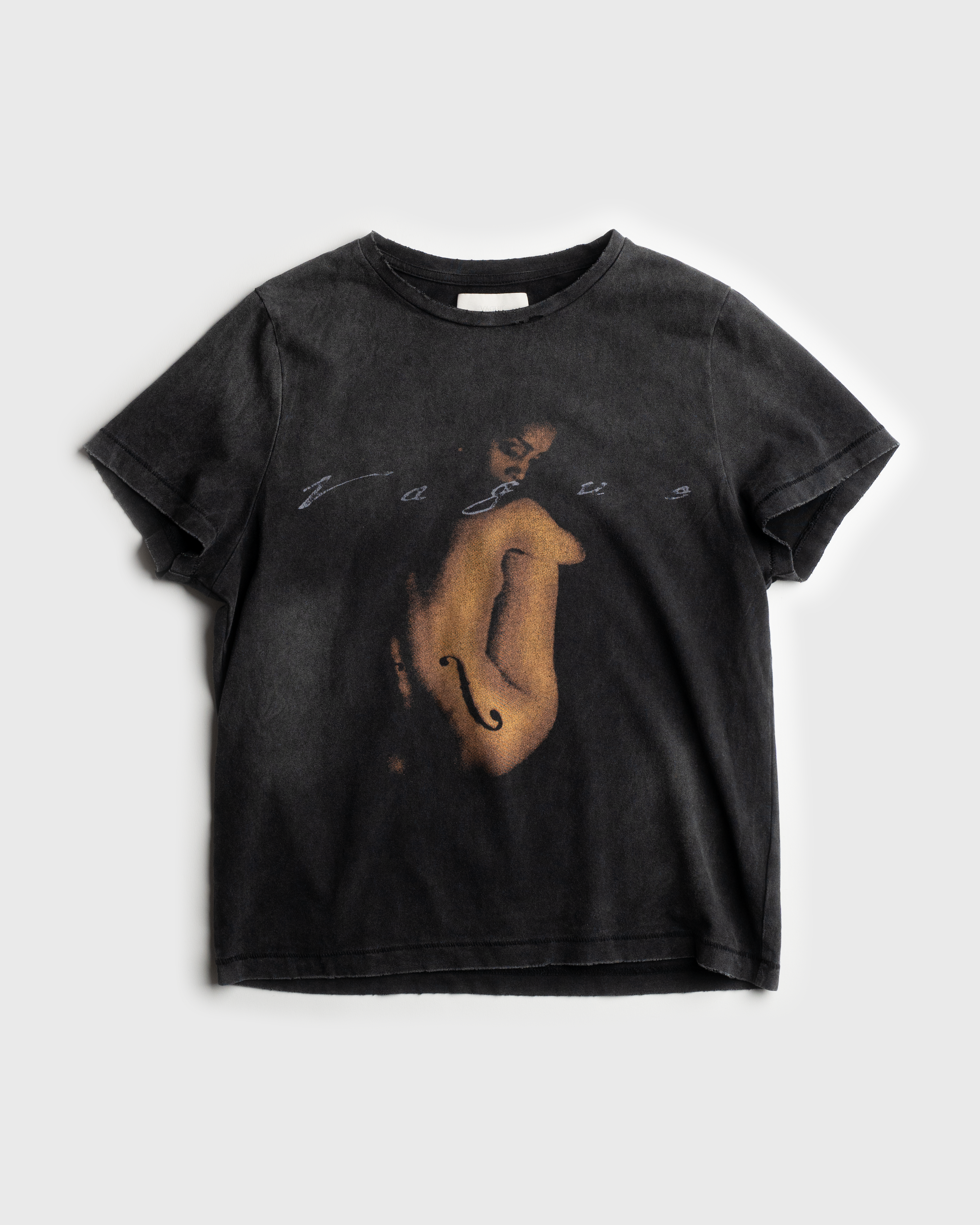 ARIA SLIM TEE [VINTAGE BLACK]