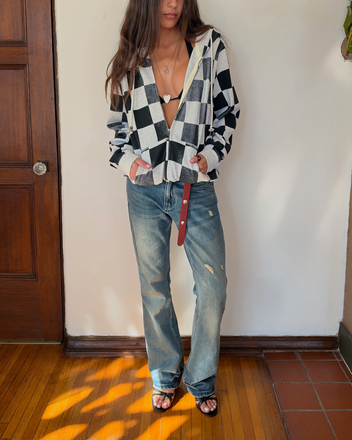 TOTE THERMAL ZIP UP [CHESS]