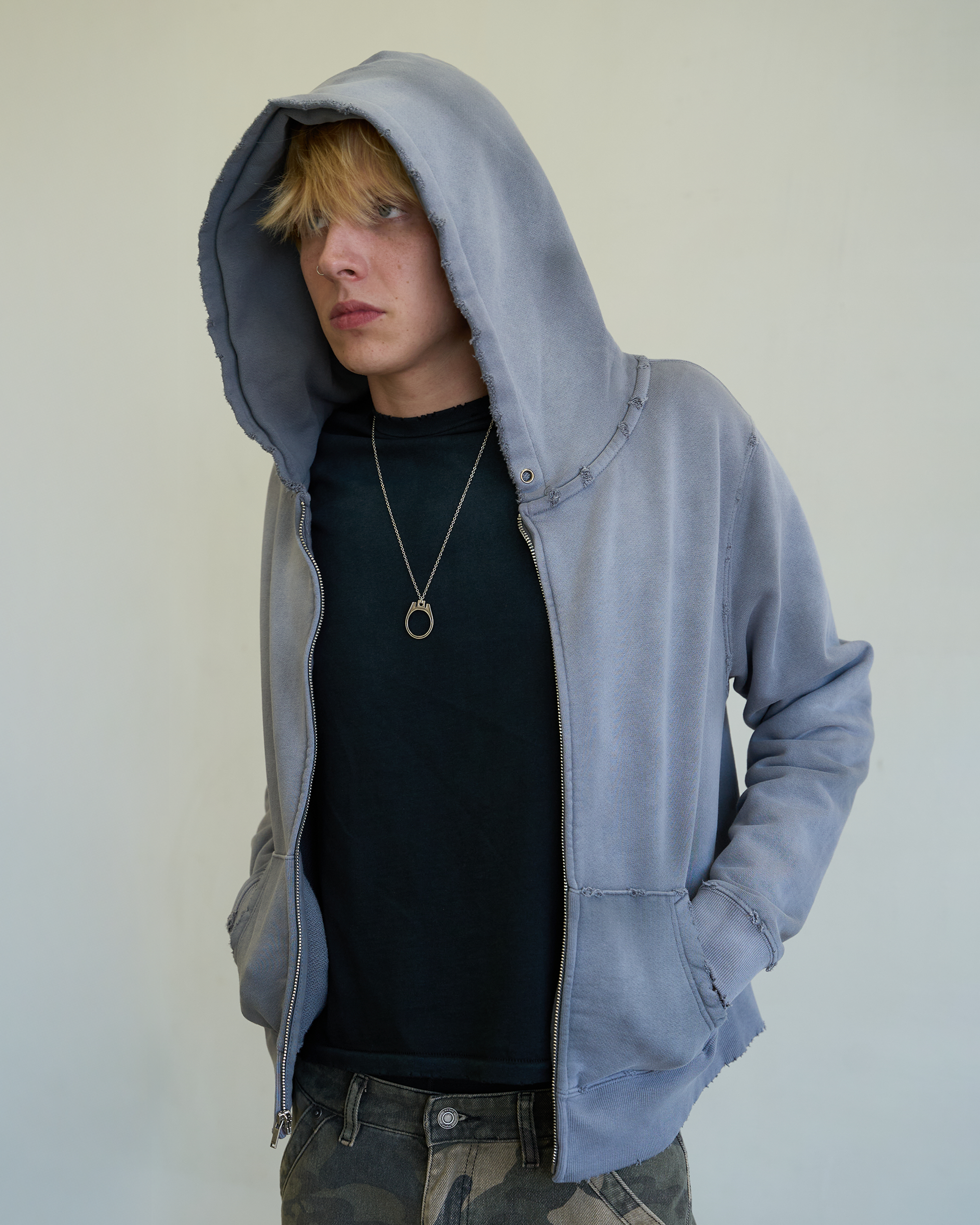 STUDIO ZIP-UP [SUNBEAT GREY]