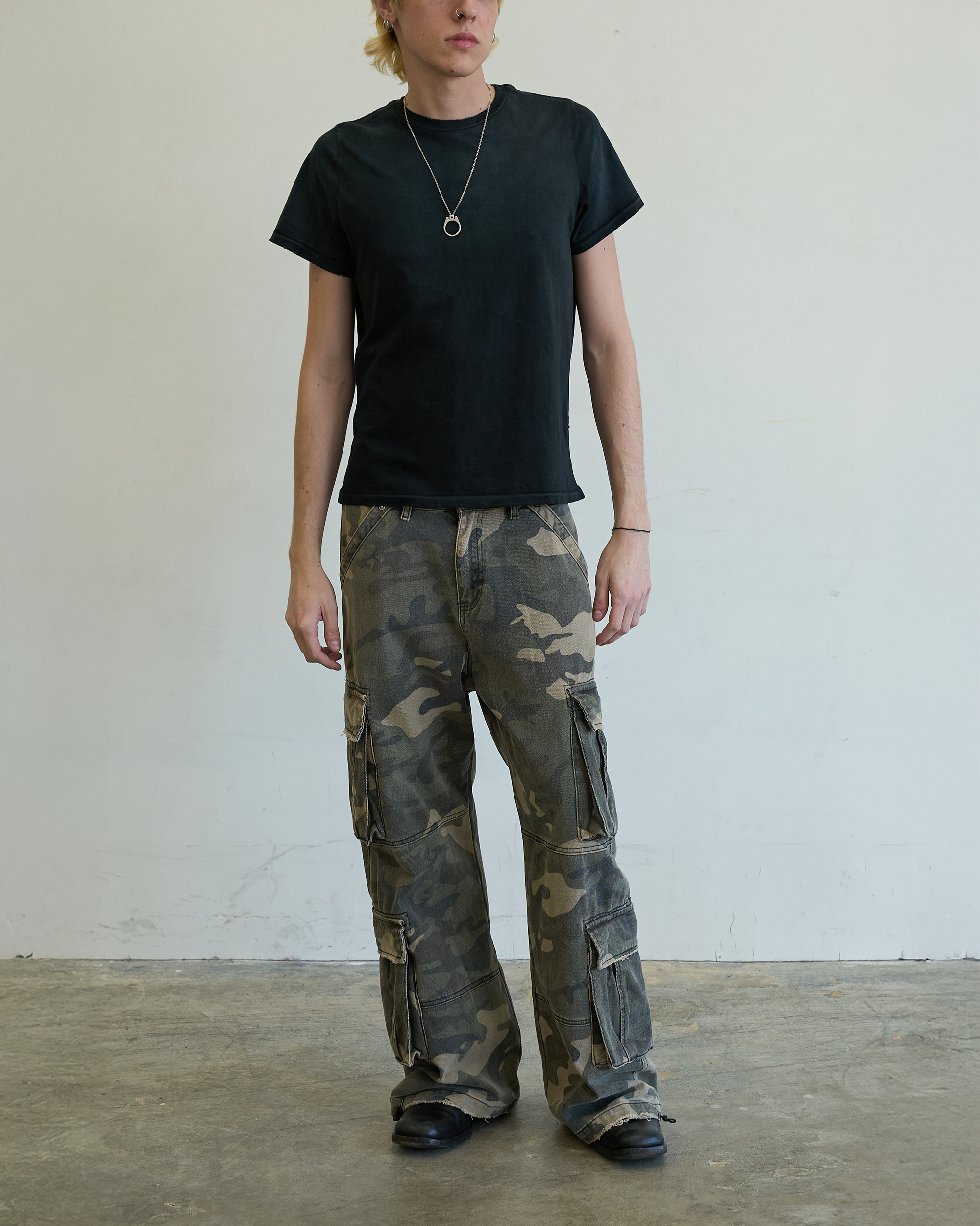 BEATNIK TEE [SUNBEAT BLACK]