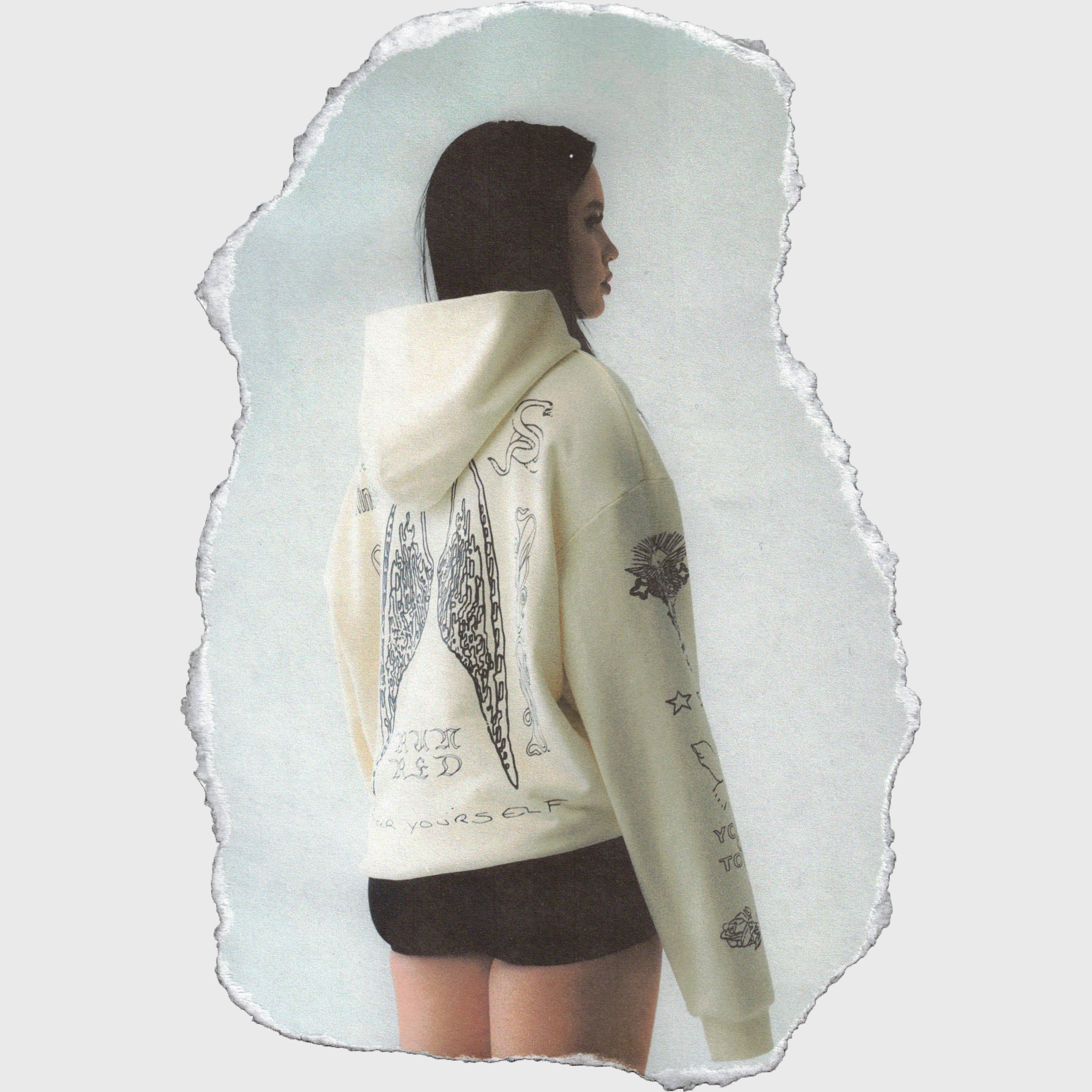 SKIN DEEP HOODIE [IVORY]