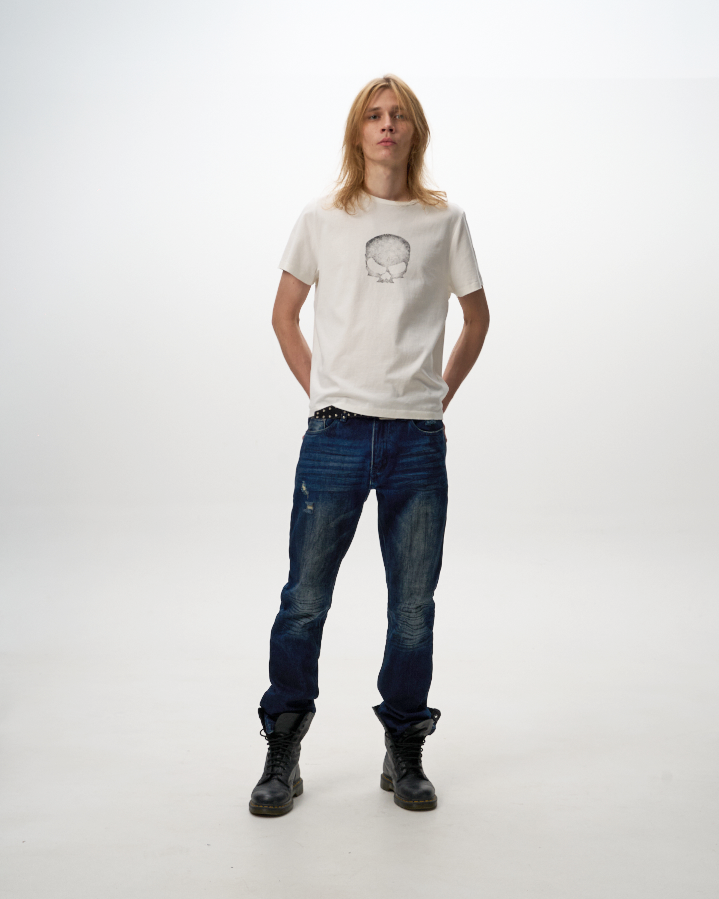 SID SLIM TEE [WHITE]