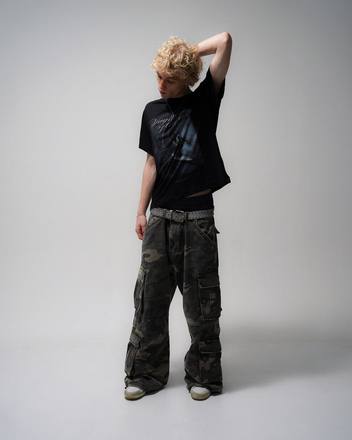 BIG WAVE TEE [BLACK]