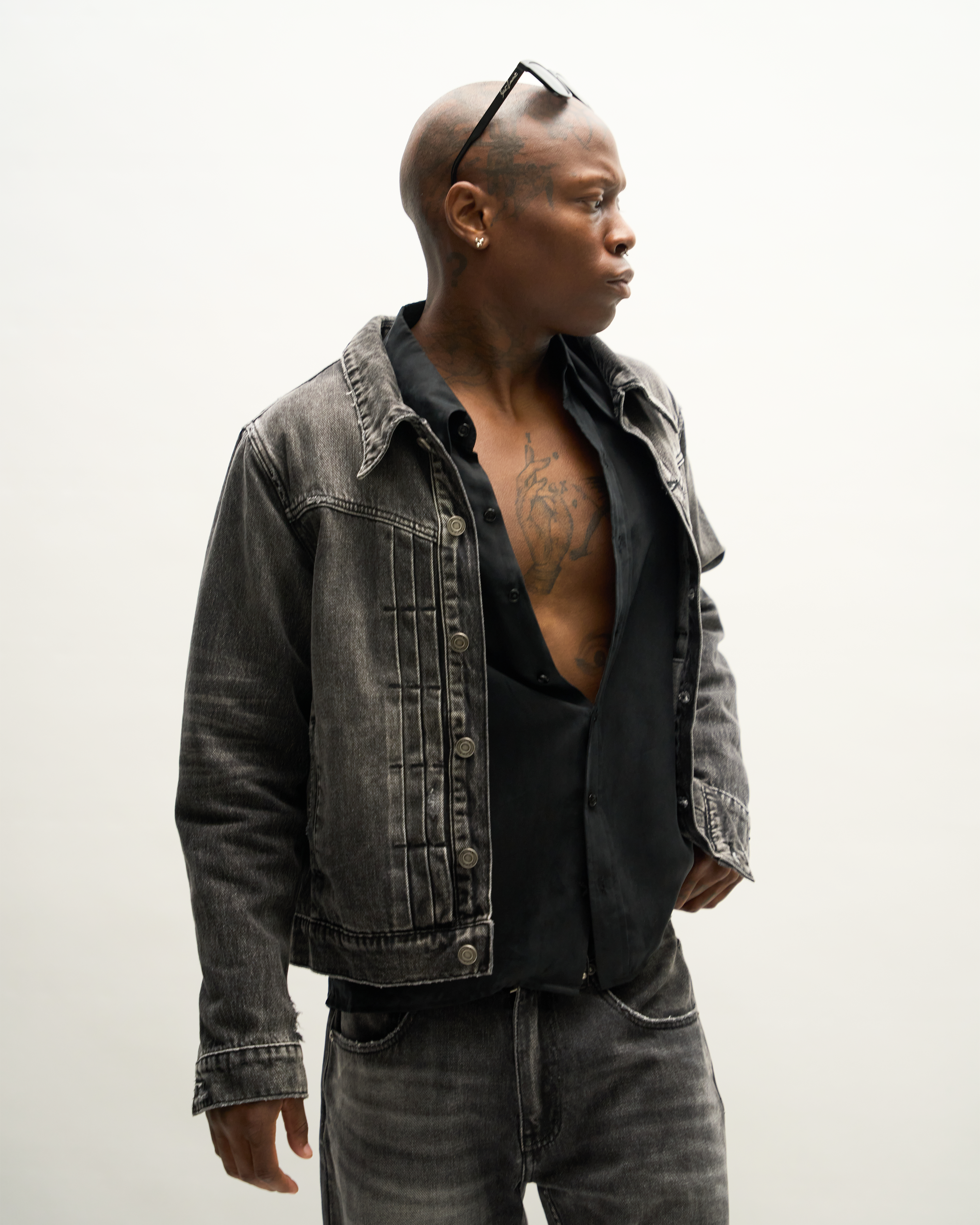 TYPE 1 DENIM JACKET [ASPHALT]