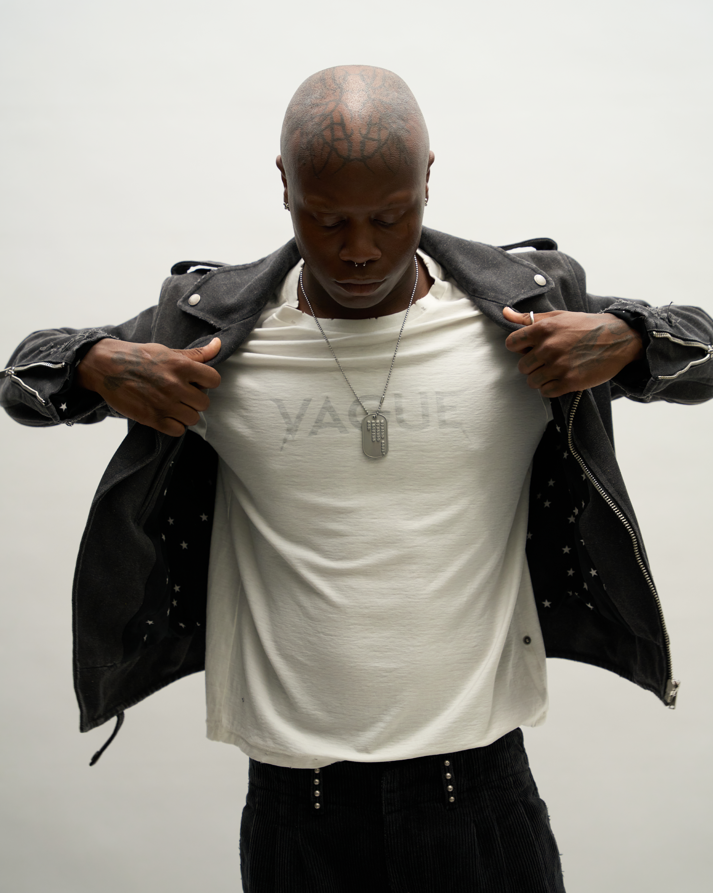 CANVAS BIKER JACKET [SUNBEAT]