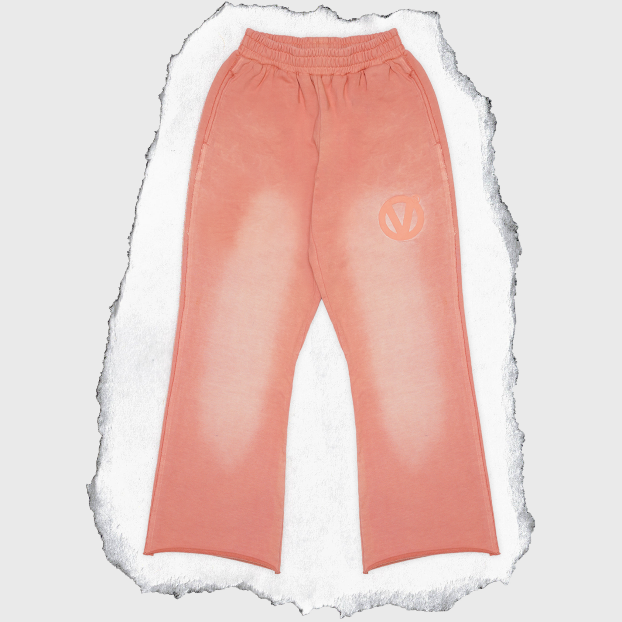 DECONSTRUCTED ESSENTIALS SWEATPANTS [FLAMINGO]