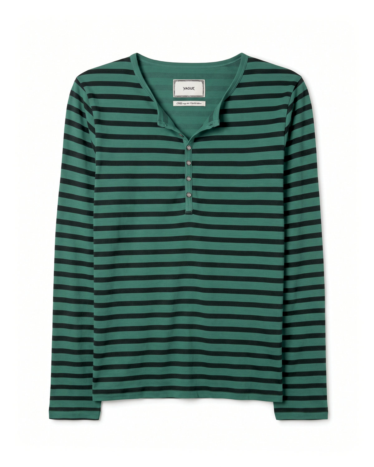 STRIPED HENLEY [CLOVER]