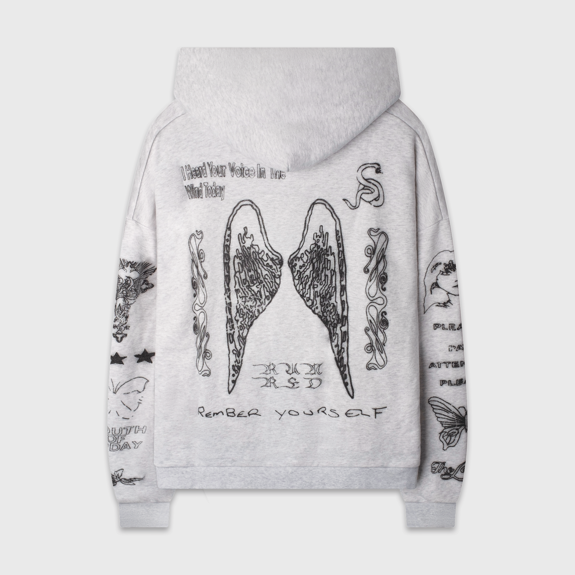 SKIN DEEP ZIP UP [HEATHER]