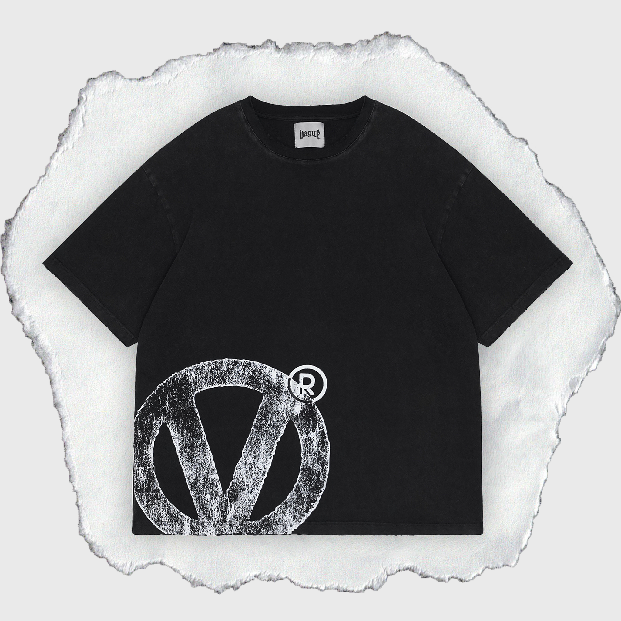 IMPERFECT TEE [VINTAGE BLACK]