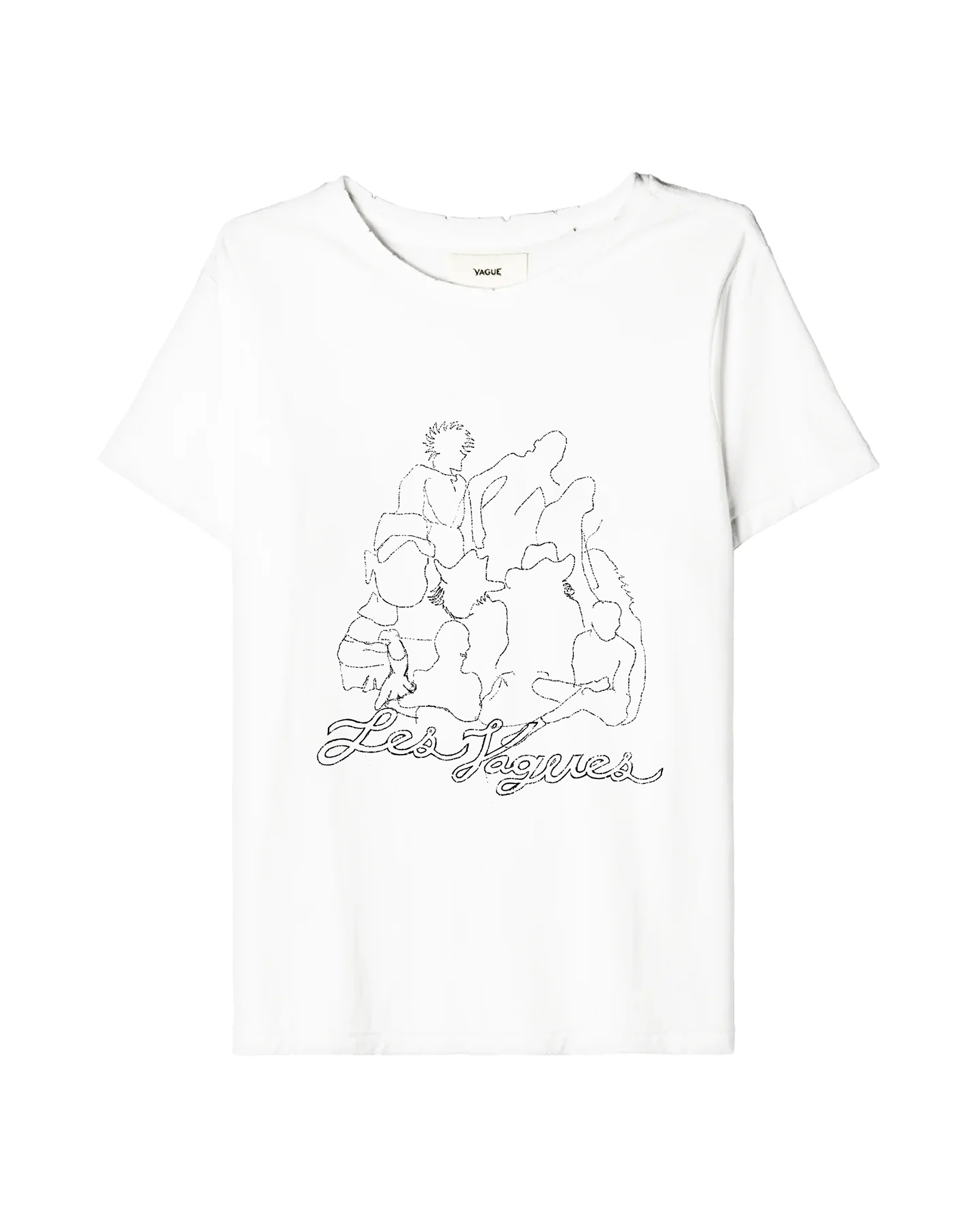 LES VAGUES TEE [WHITE]