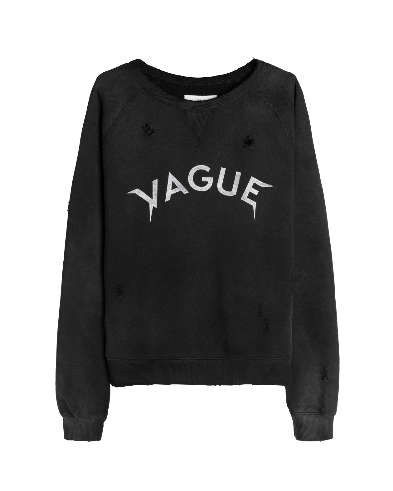 ARCH LOGO CREWNECK [SUNBEAT BLACK] – VAGUE Studios