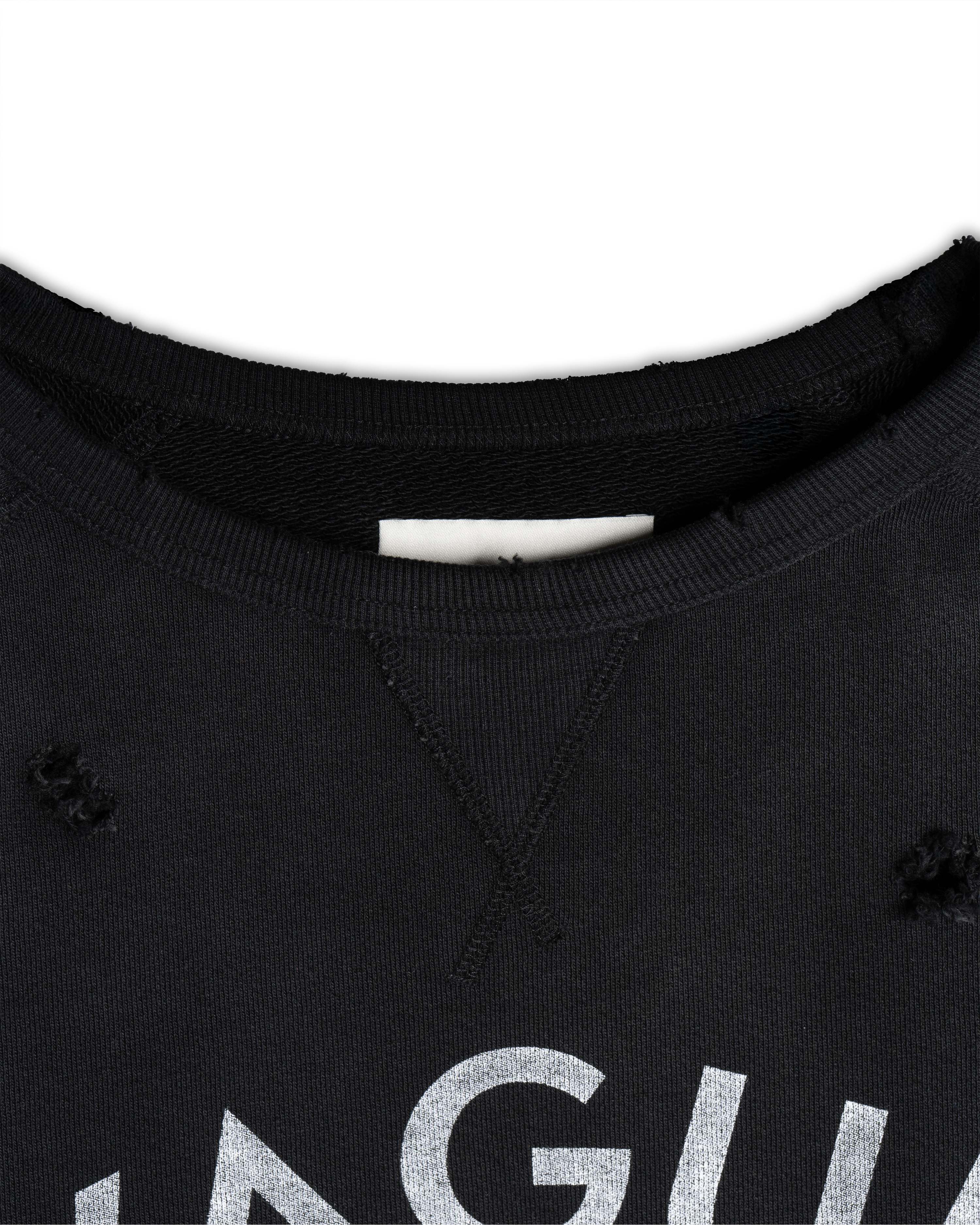 ARCH LOGO CREWNECK [SUNBEAT BLACK]