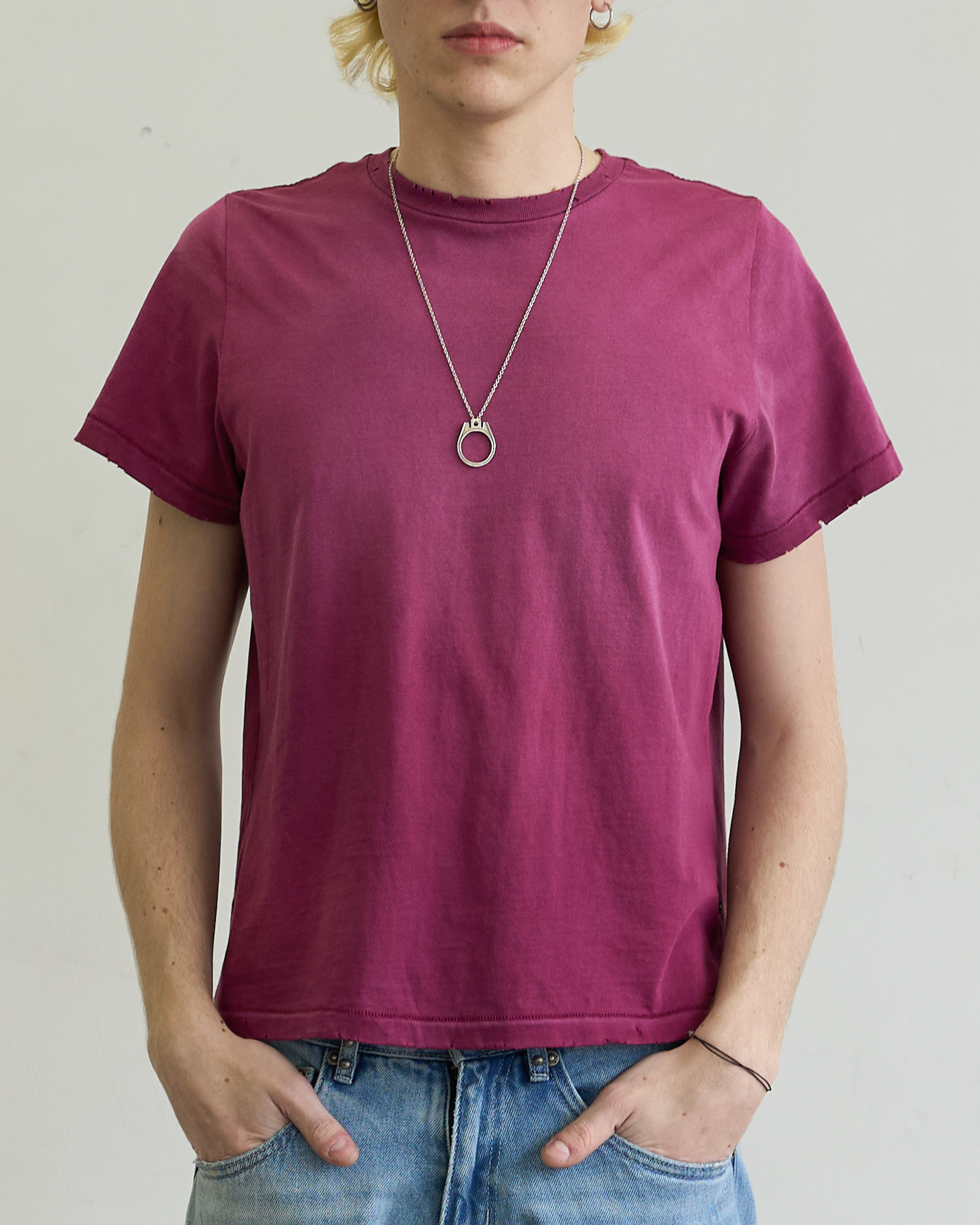 BEATNIK TEE [SUNBEAT PLUM]