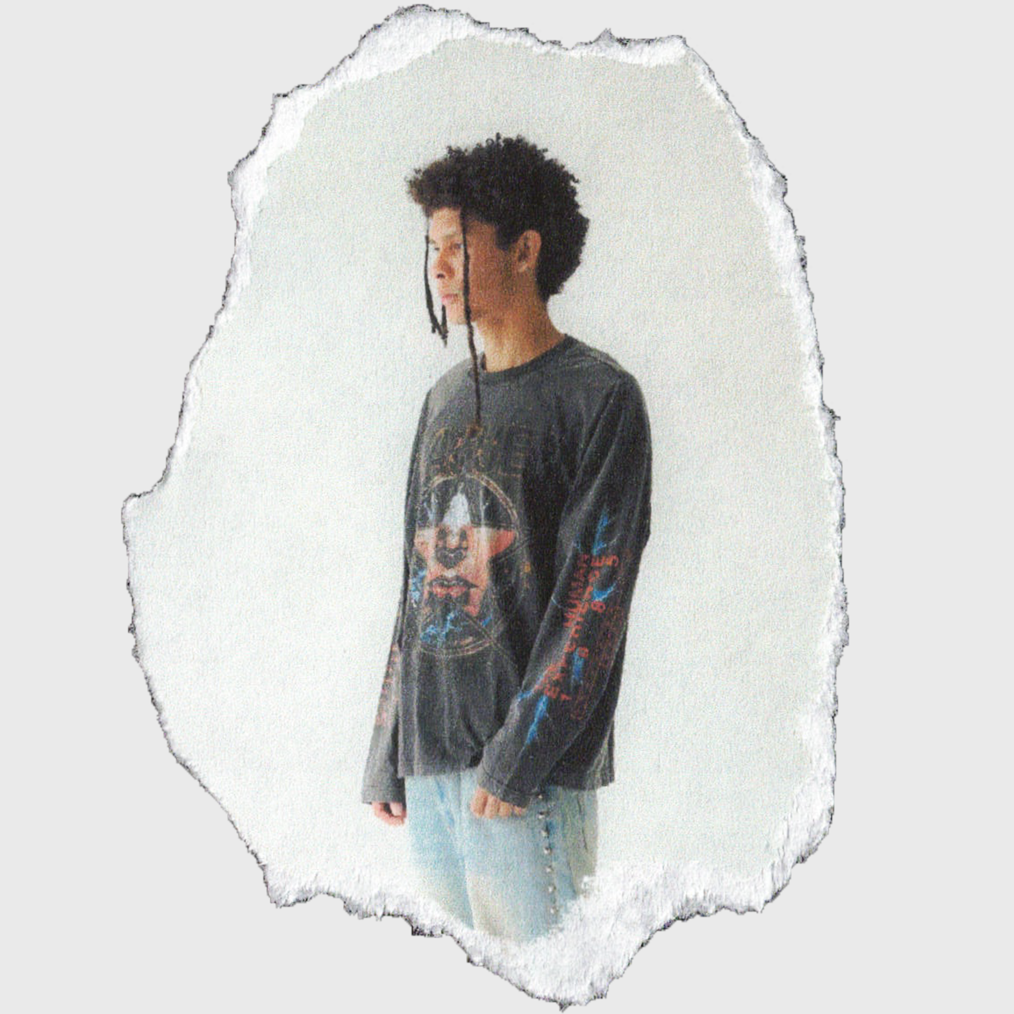 POSER LONG SLEEVE [VINTAGE BLACK]