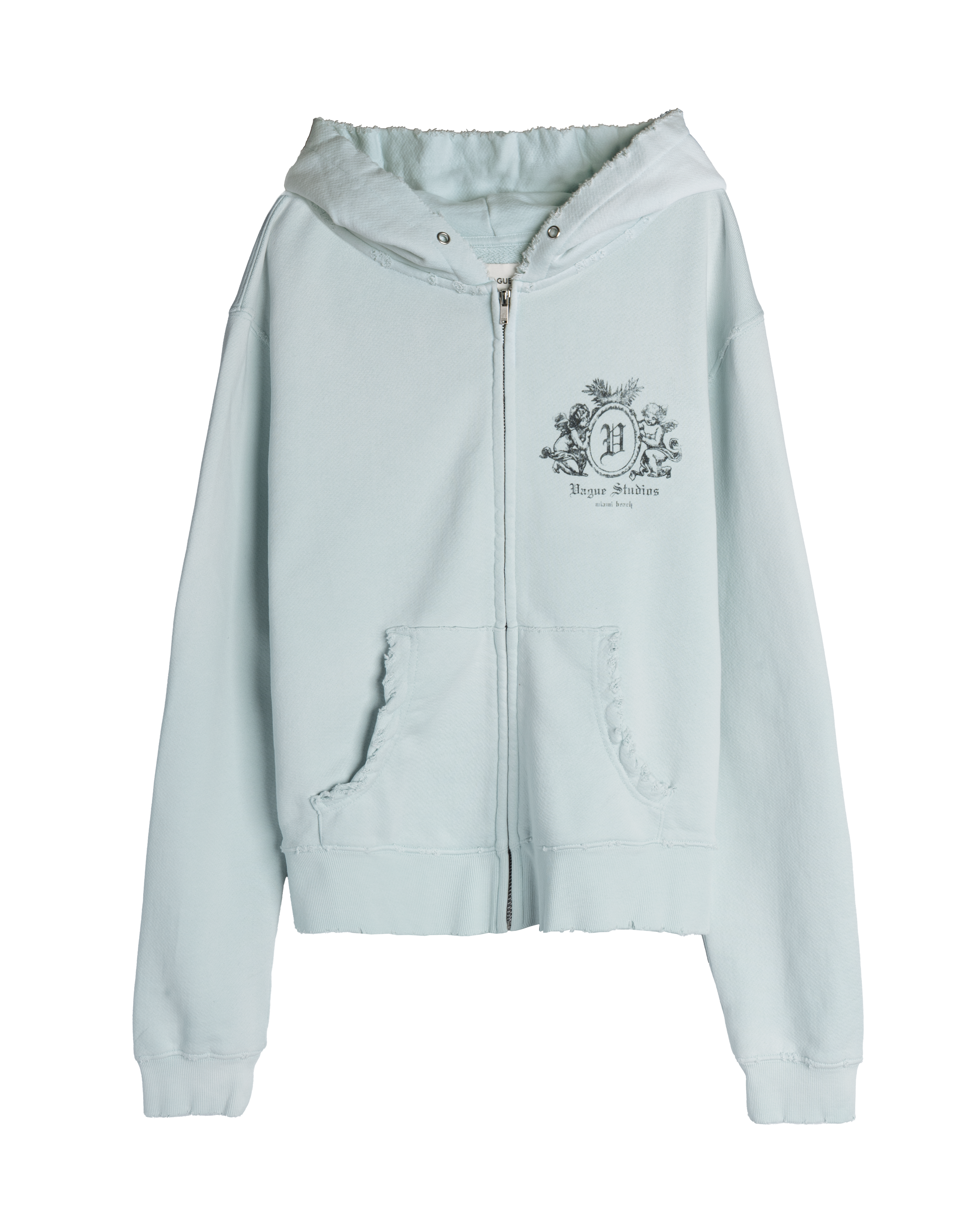 RESORT ZIP UP [ICE BLUE]