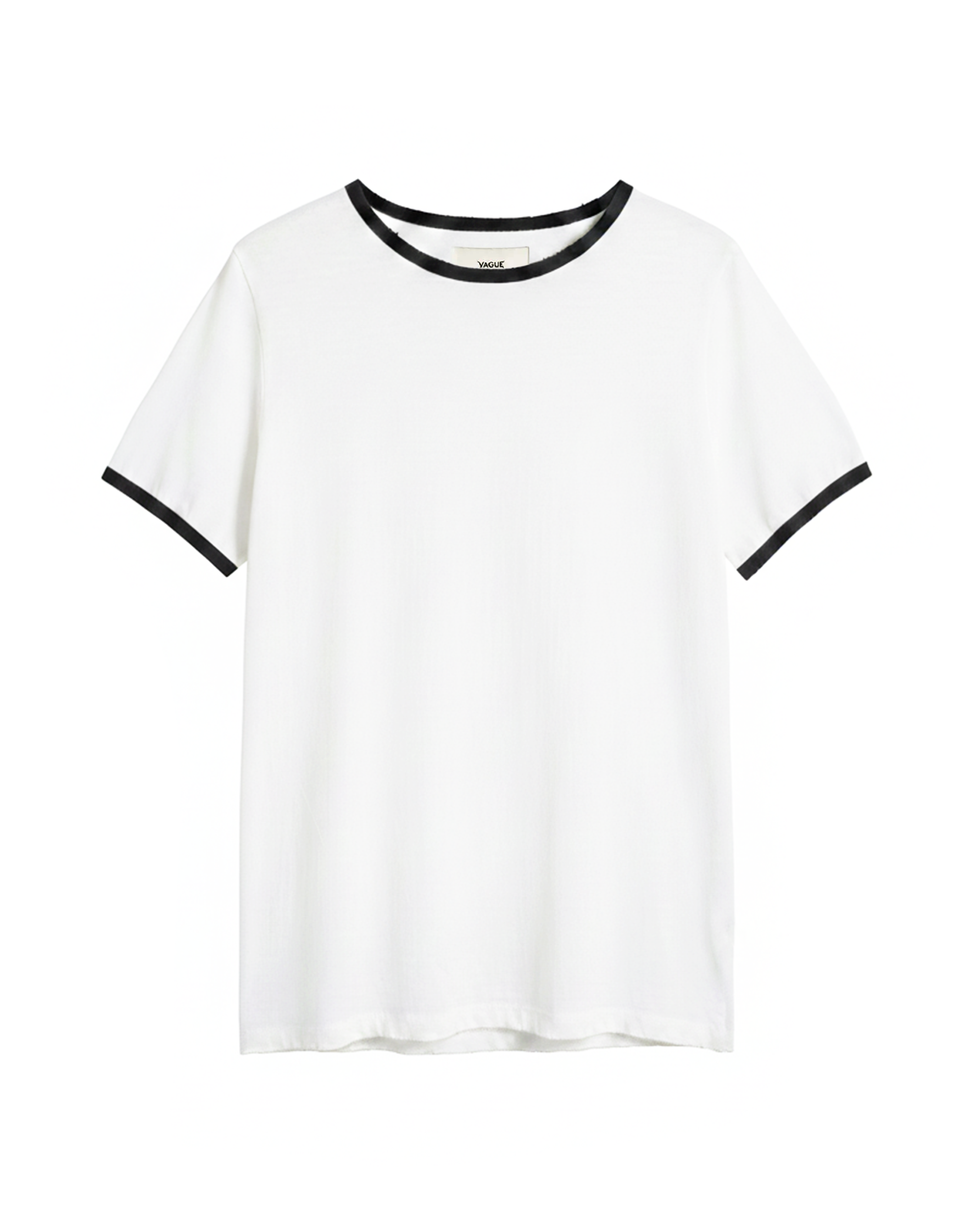 BEATNIK RINGER TEE [WHITE]