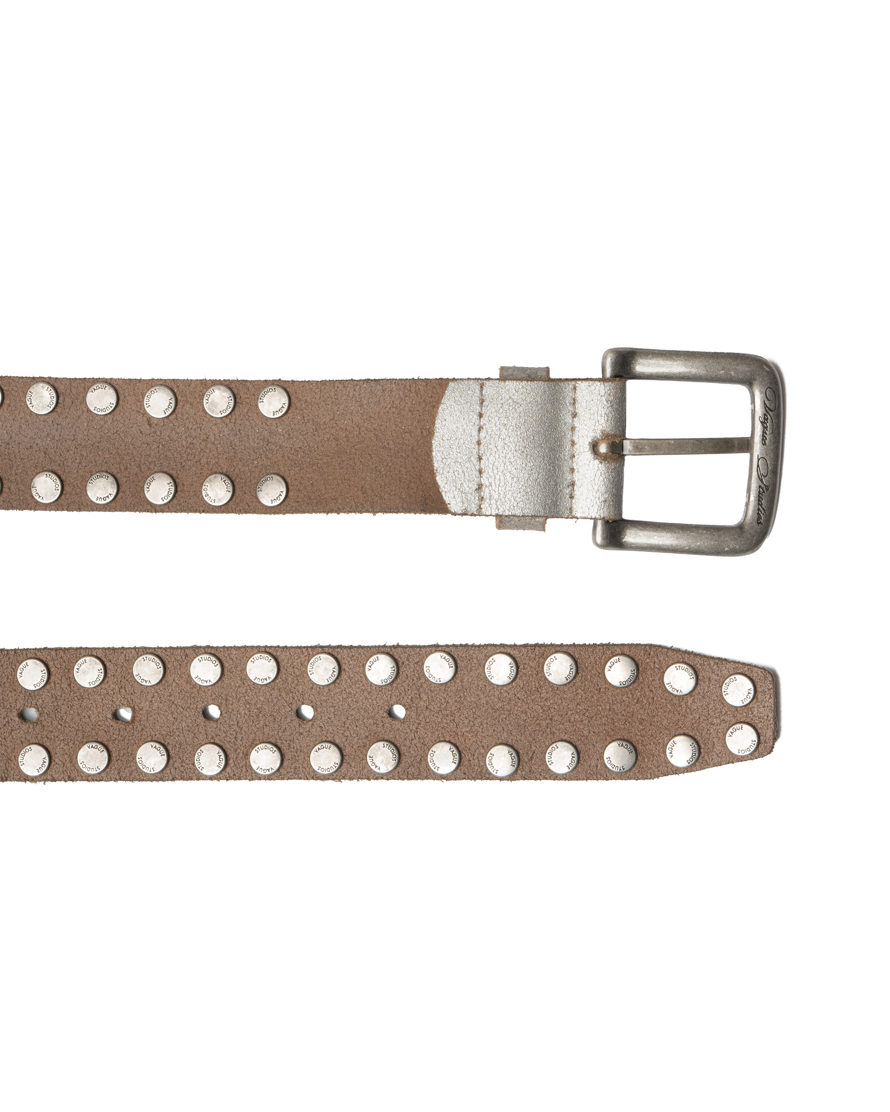 SONGBIRD STUDDED BELT [CRACKED SILVER]
