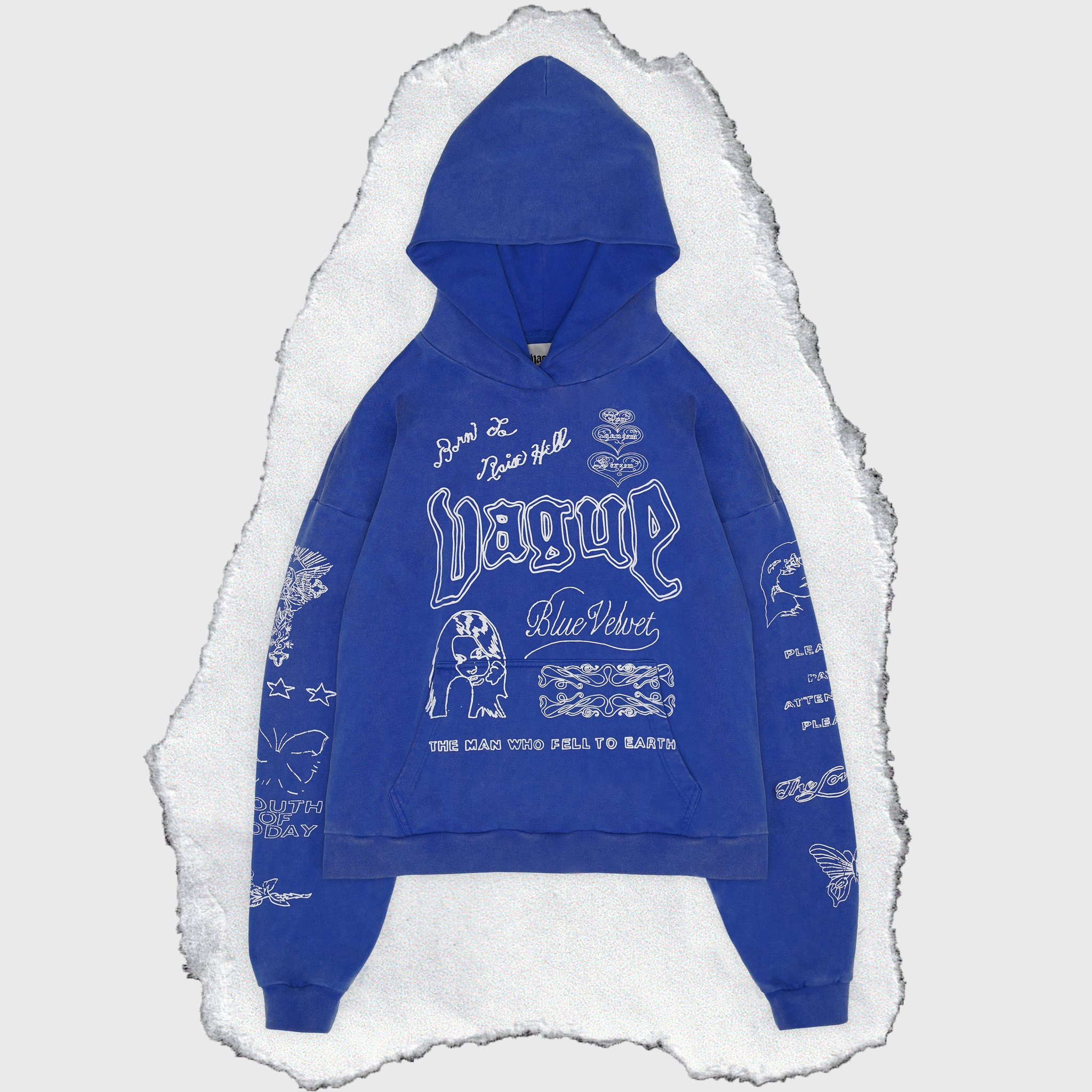 SKIN DEEP HOODIE [BLUE]