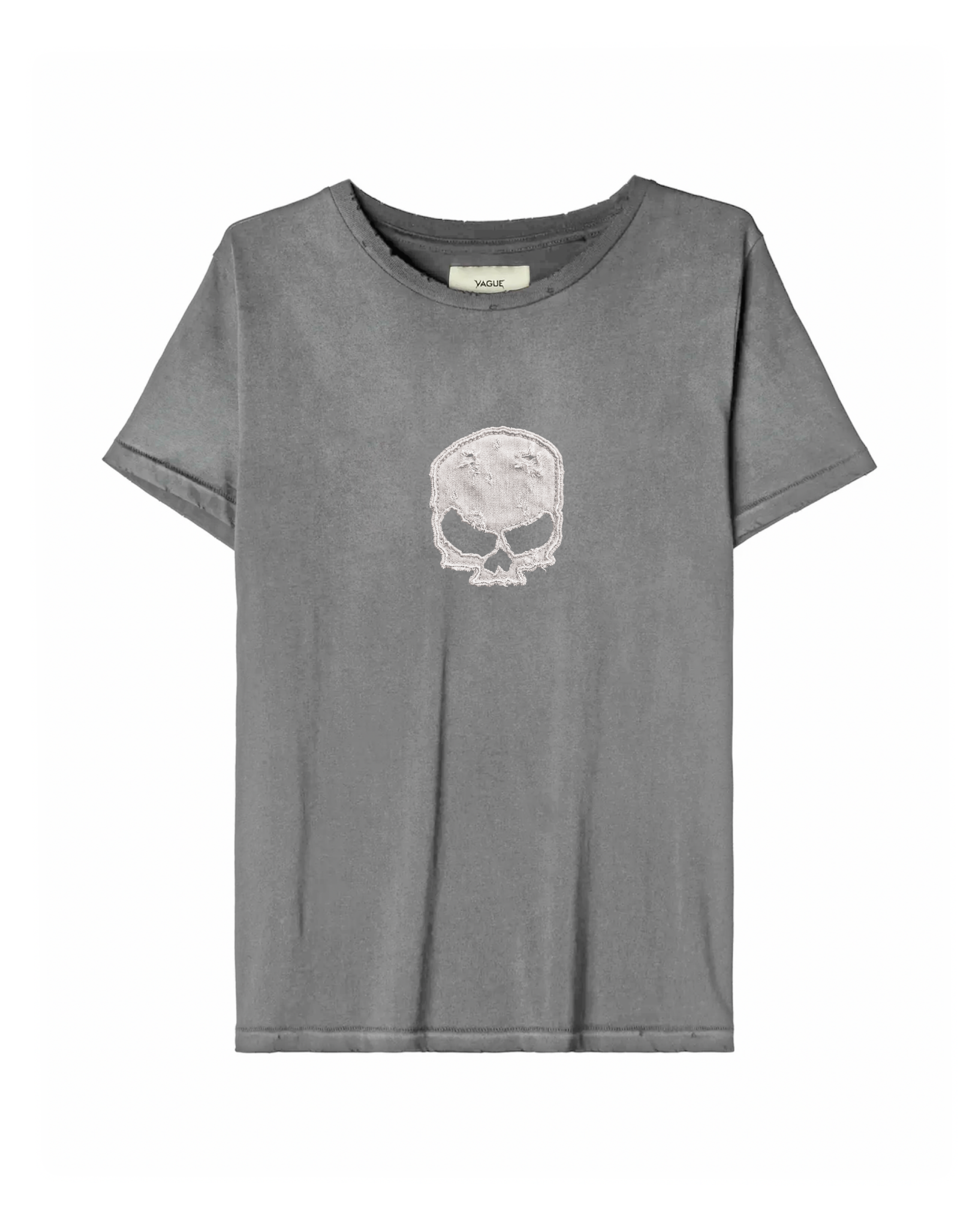 SKULL TEE [SUNBEAT GREY]