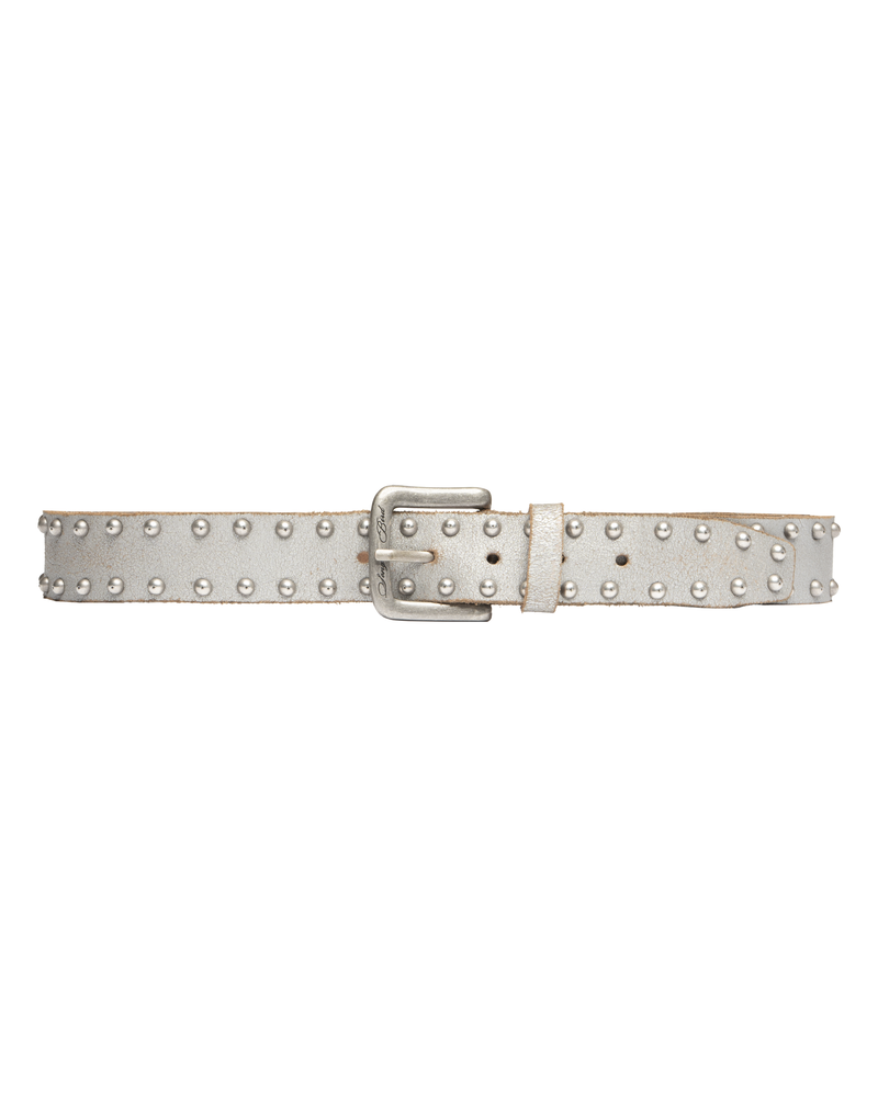 SONGBIRD STUDDED BELT [CRACKED SILVER]