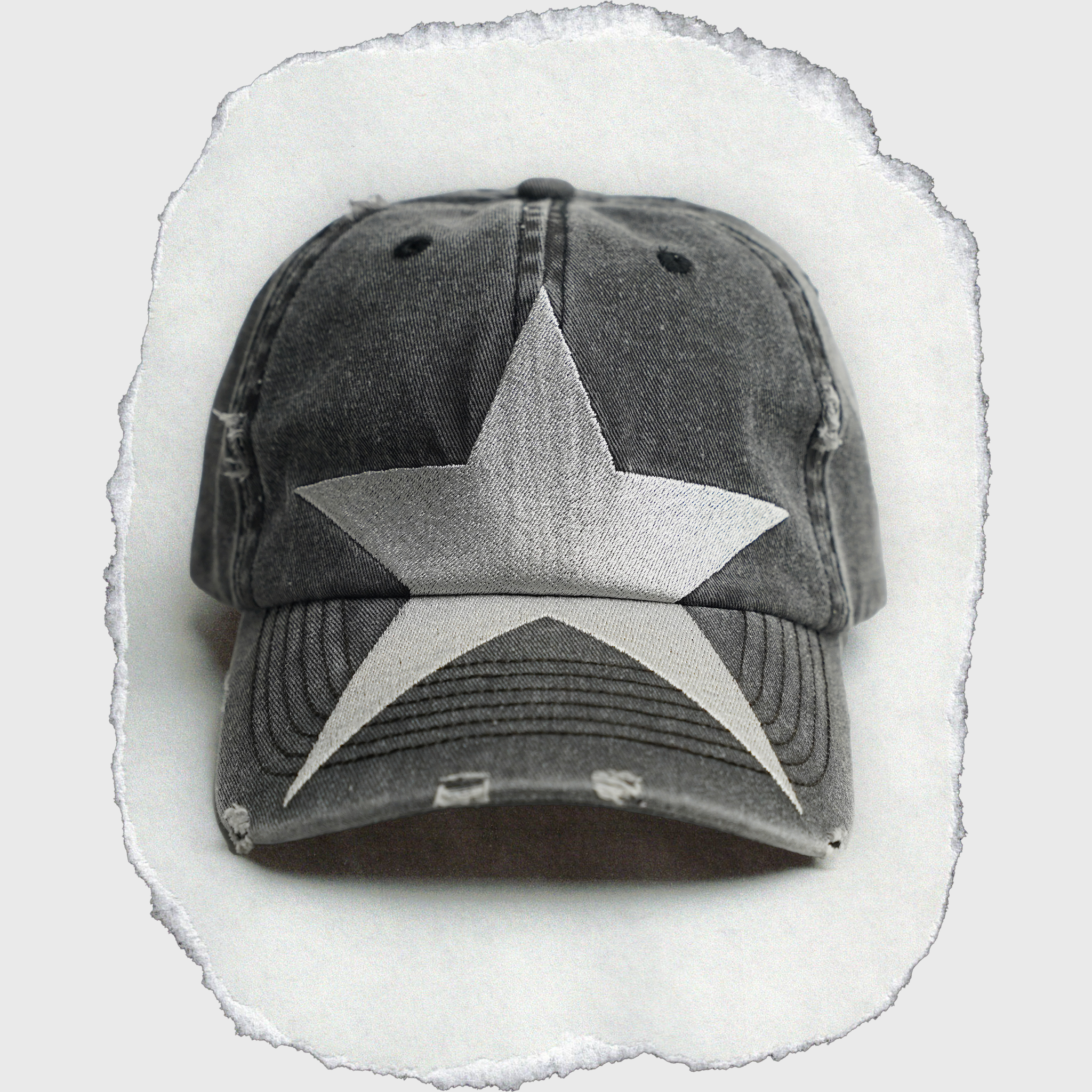 STARSTRUCK CAP [VINTAGE BLACK]