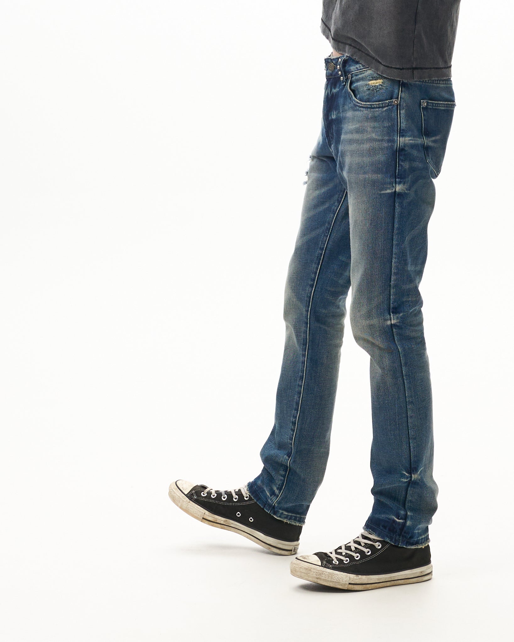 SVELTE SLIM DENIM [STONES' WASH]