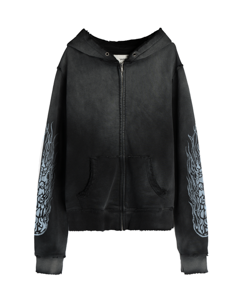THRASH ZIP-UP [SUNBEAT BLACK] – VAGUE Studios