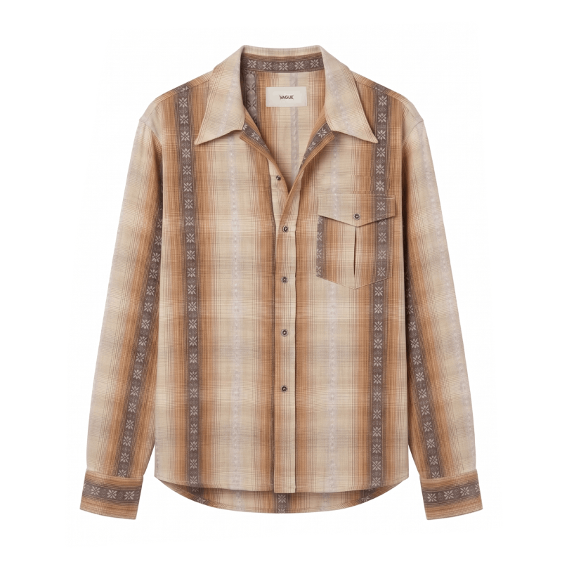 FLOWER CHILD FLANNEL [WHEAT]
