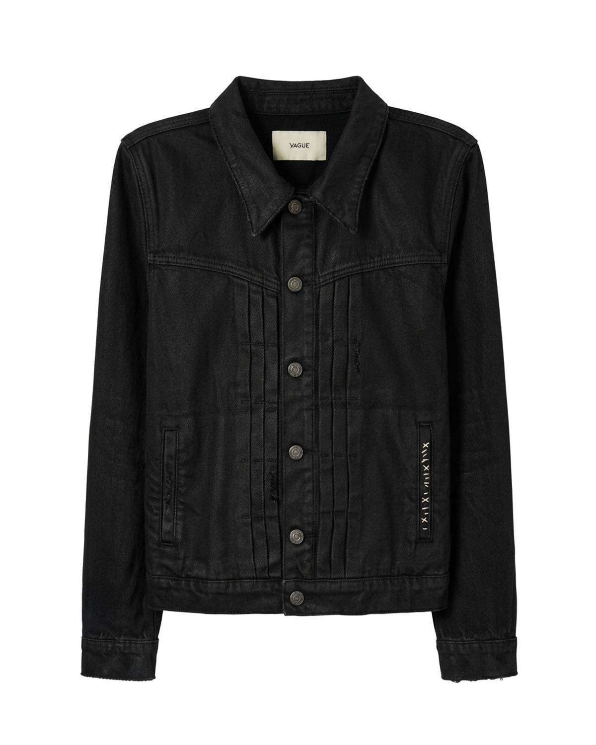 Type 1 Denim Jacket - Waxed Black | Vague Studios – VAGUE Studios