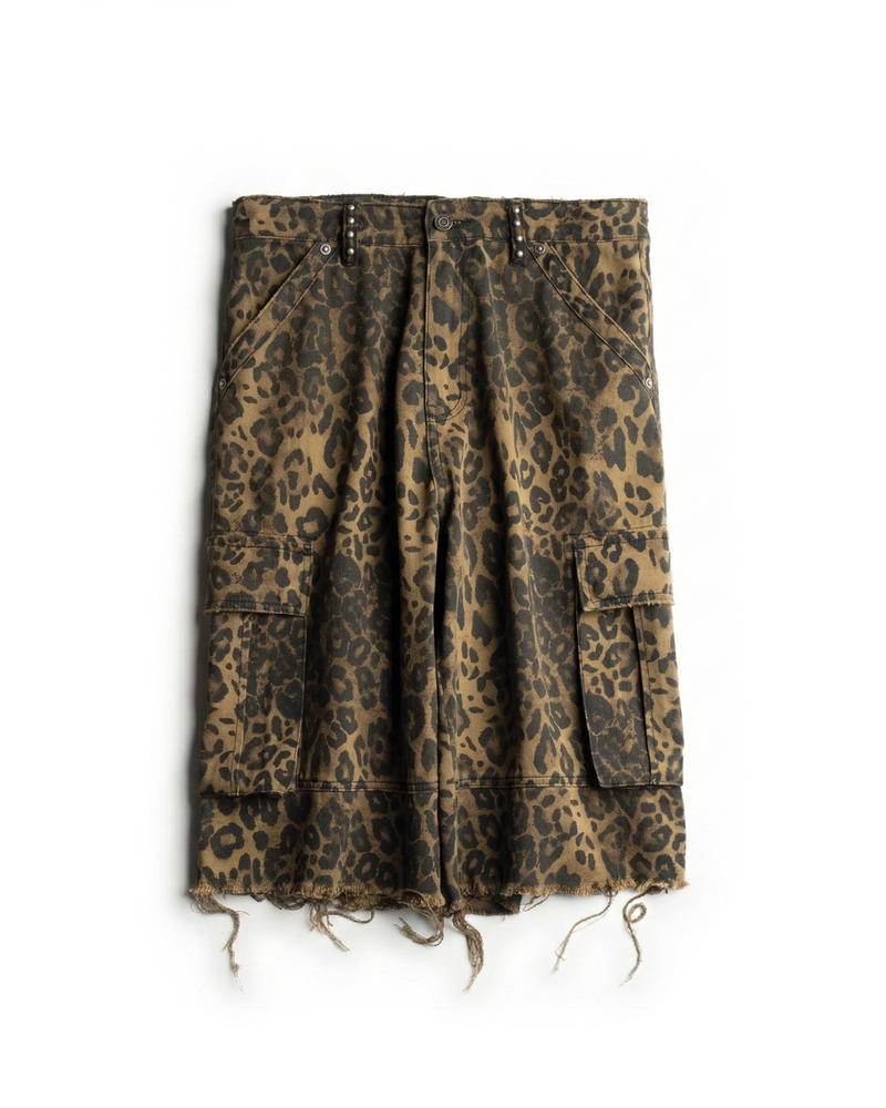 CARGO SHORTS [LEOPARD]