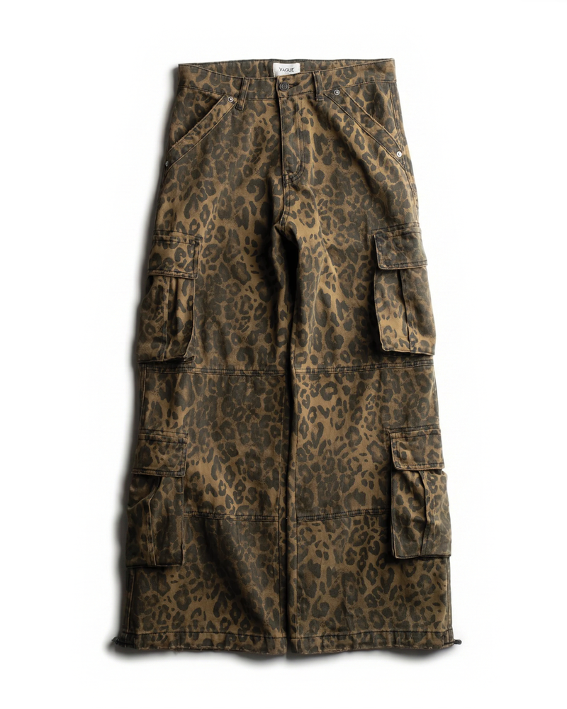 PRECIOUS CARGO PANTS [LEOPARD]