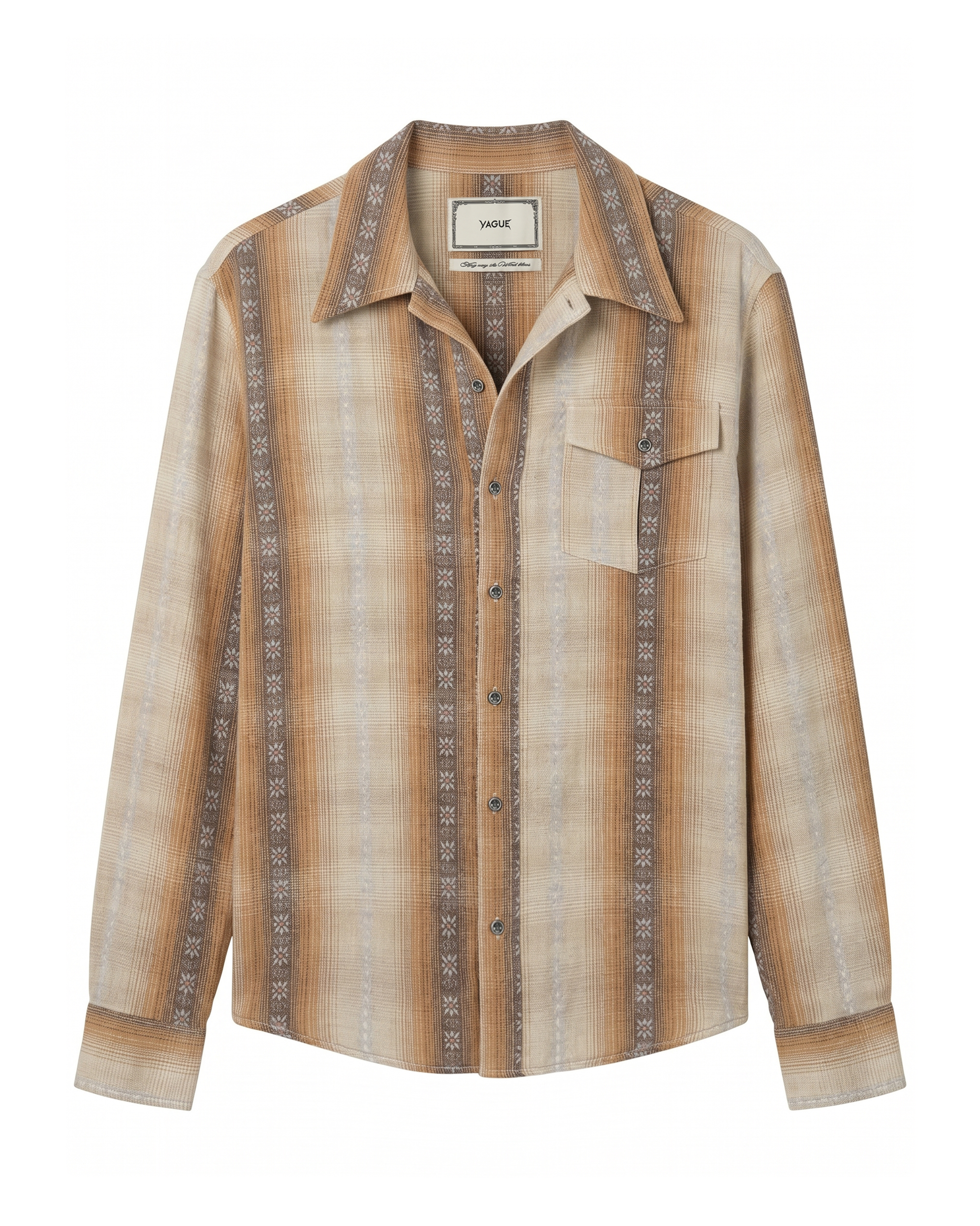 FLOWER CHILD FLANNEL [WHEAT]